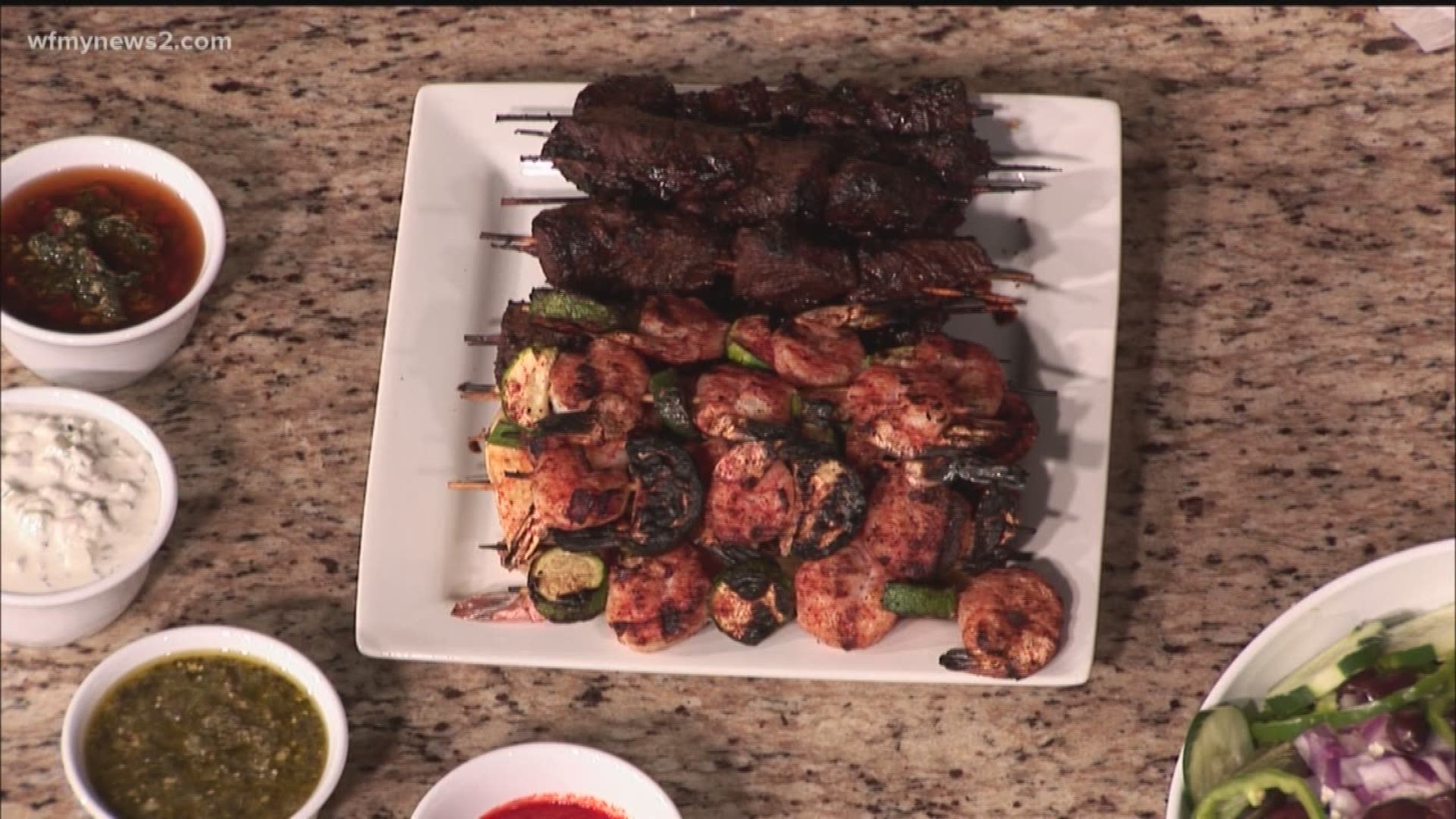 Erin Williams is back in the studio to share a fun summer recipe for steak kabobs that anyone can try.