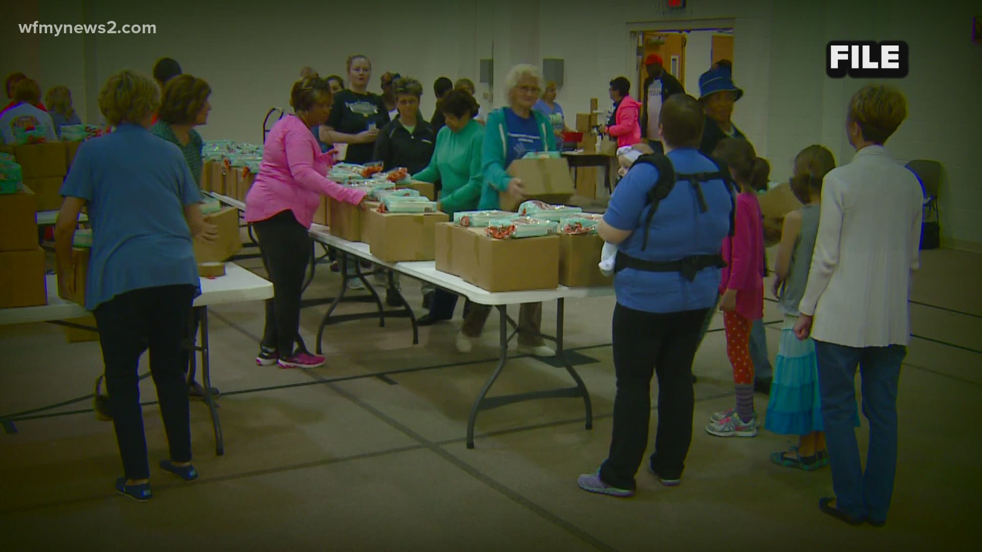 Even during the coronavirus pandemic, plenty of people in the Triad look to the event for help around Thanksgiving.