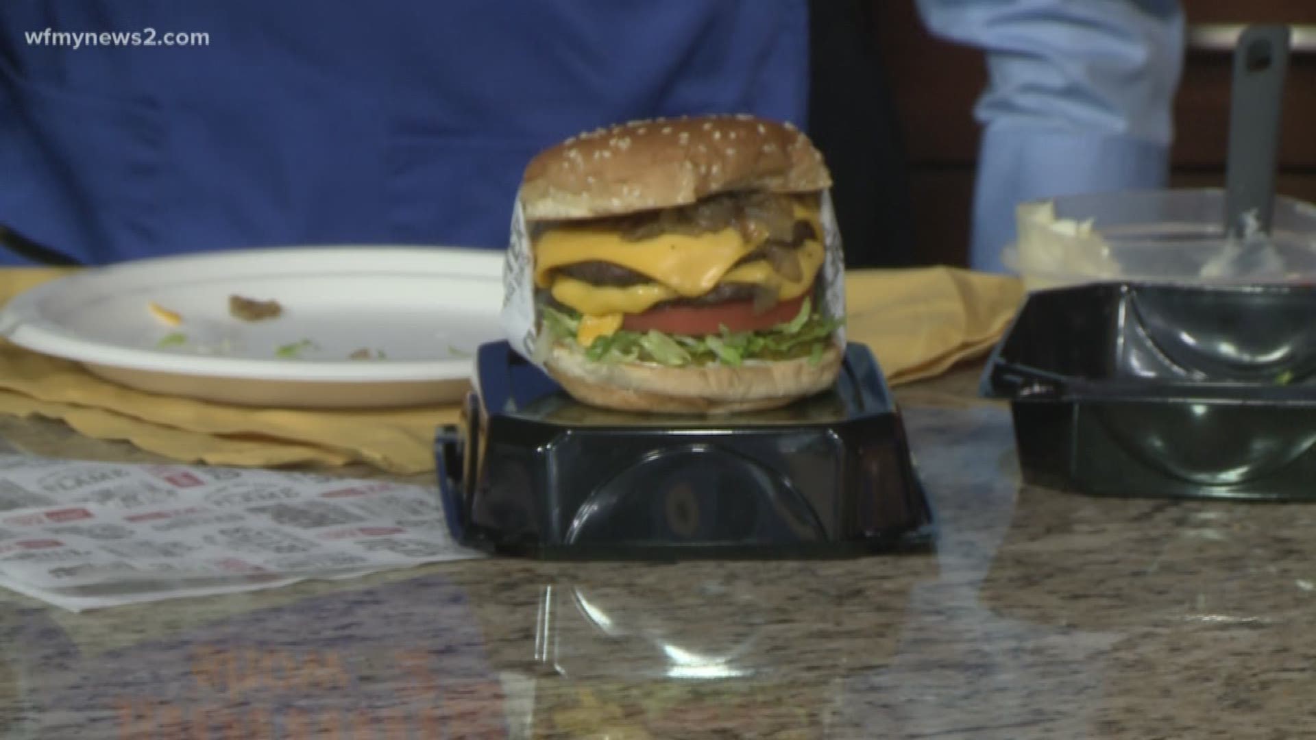 Habit Burger is in the News 2 Kitchen grilling up their double char burgers.
