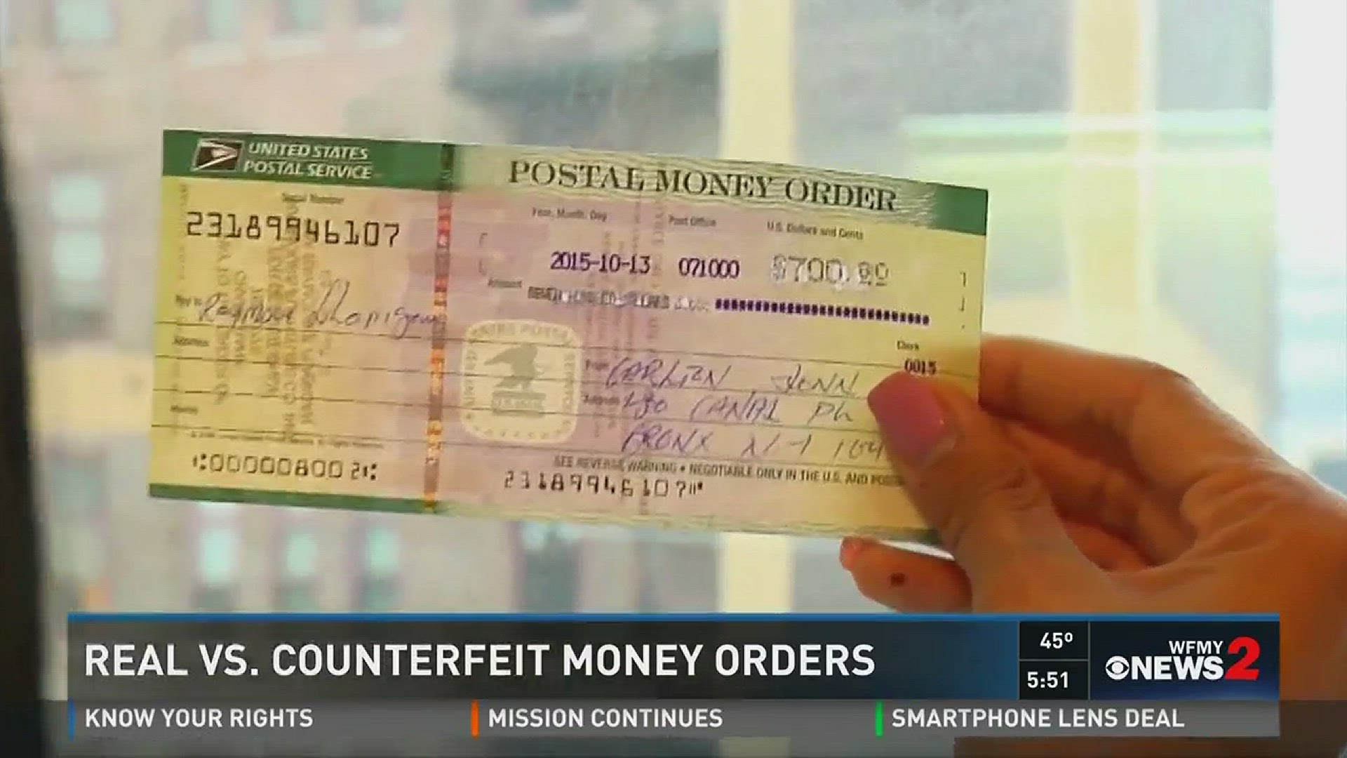 Can You Spot A Counterfeit Money Order
