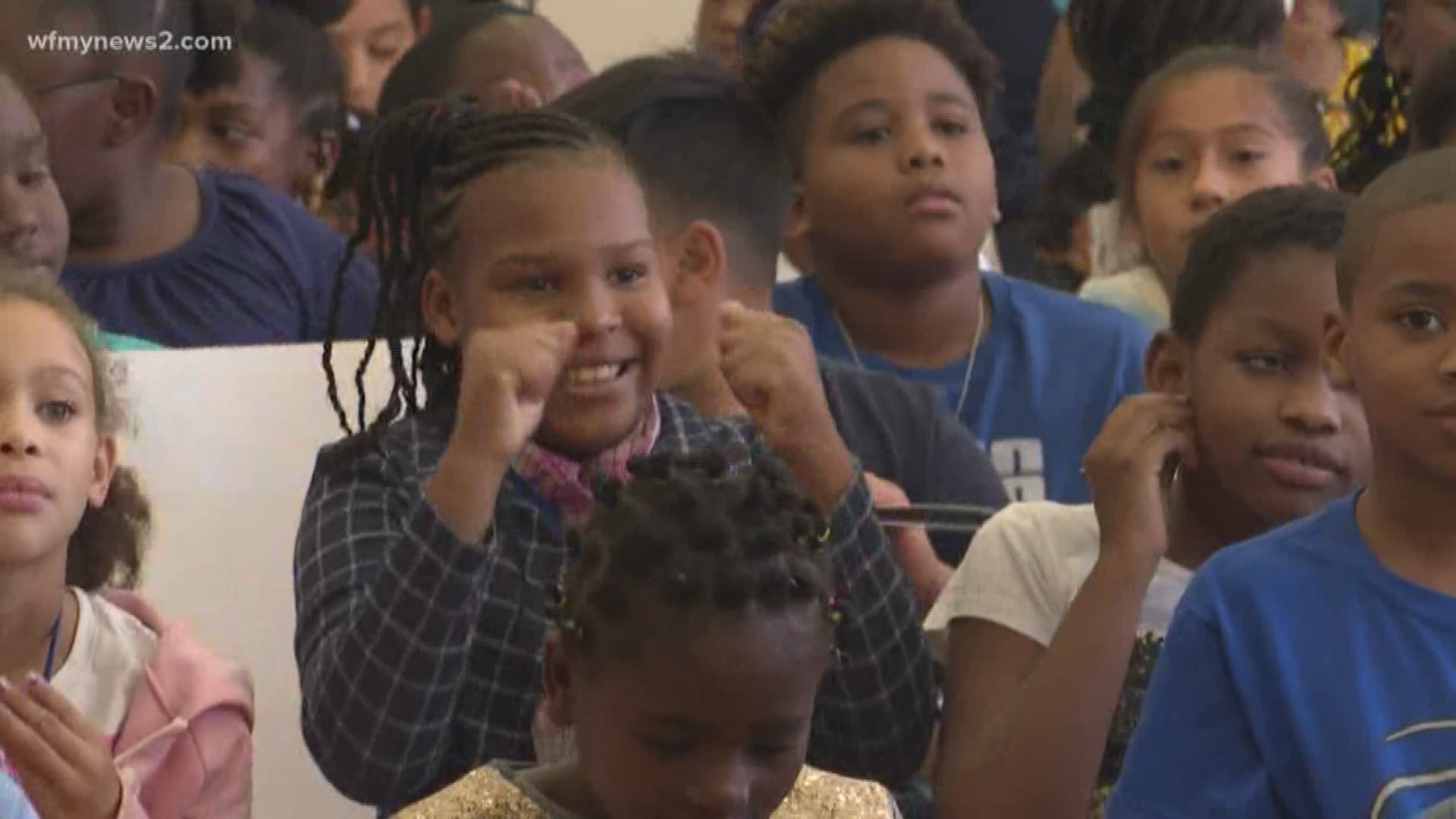 Our Read 2 Succeed is back this week at another great Triad school! We made our way to McNair Elementary.