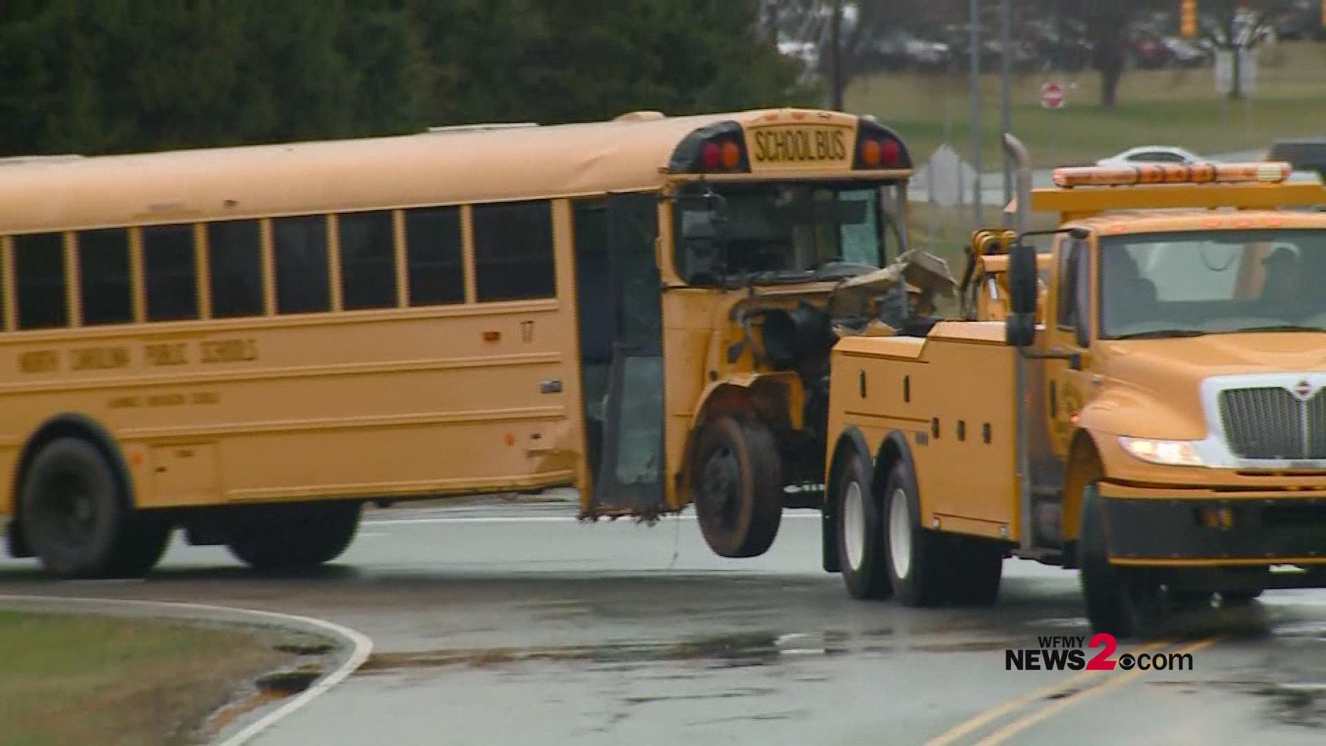 Alamance Bus Crash Raw Video