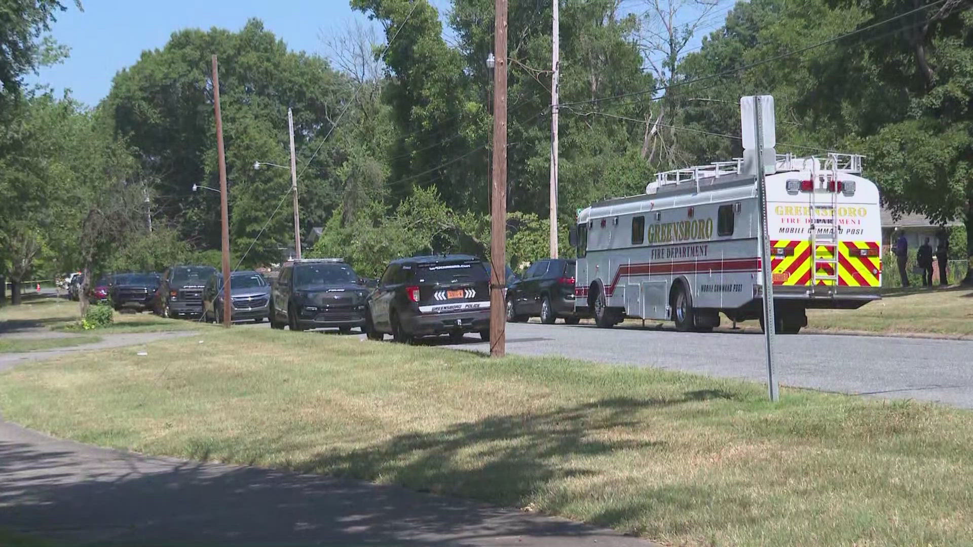 There's a heavy police presence at a home on Crestridge Road in Greensboro. Here's what we know.