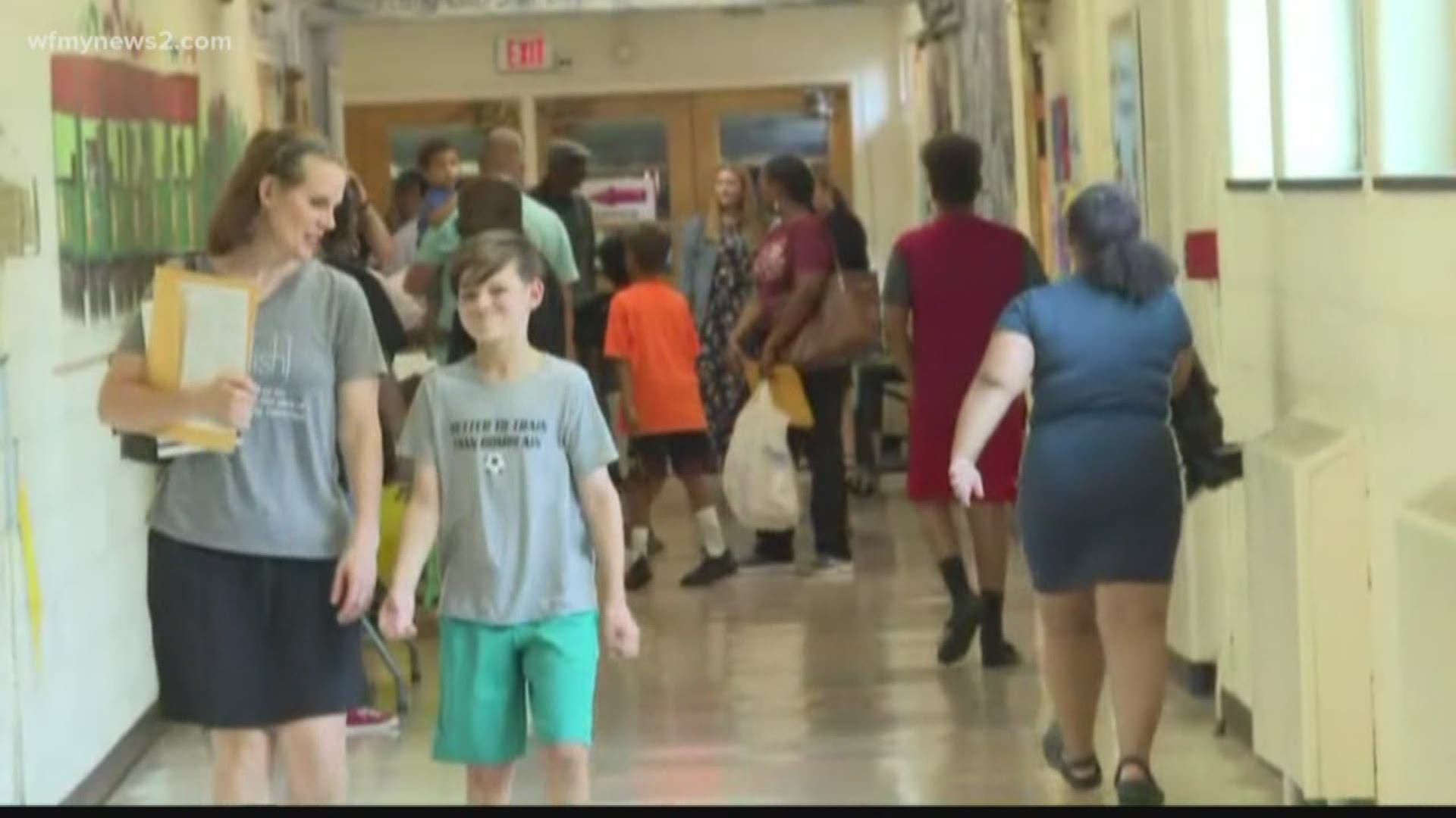 Brook Global Studies students were supposed to start two weeks ago until school leaders found serious repairs were needed. Now, they're letting parents have a look around days before the first day of school.