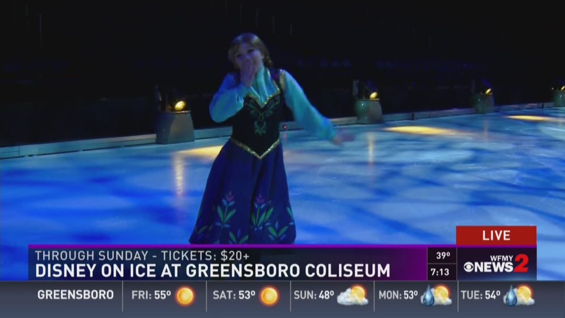 'Disney On Ice' Returns to Greensboro Coliseum