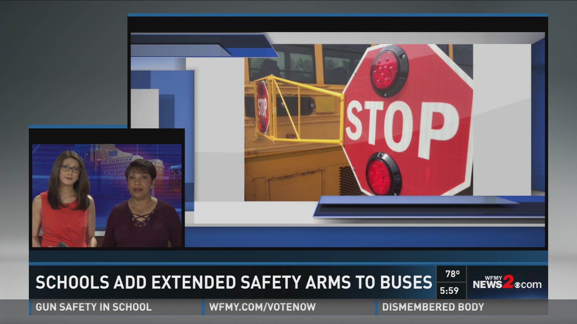 More Buses Getting Extended Stop Arms