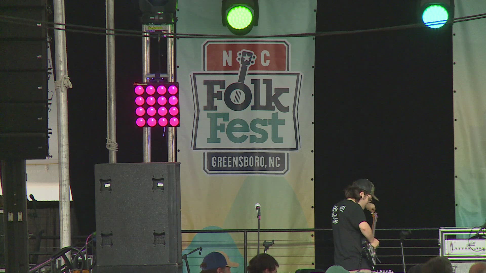 The free 3-day festival brought thousands to the downtown Greensboro area.