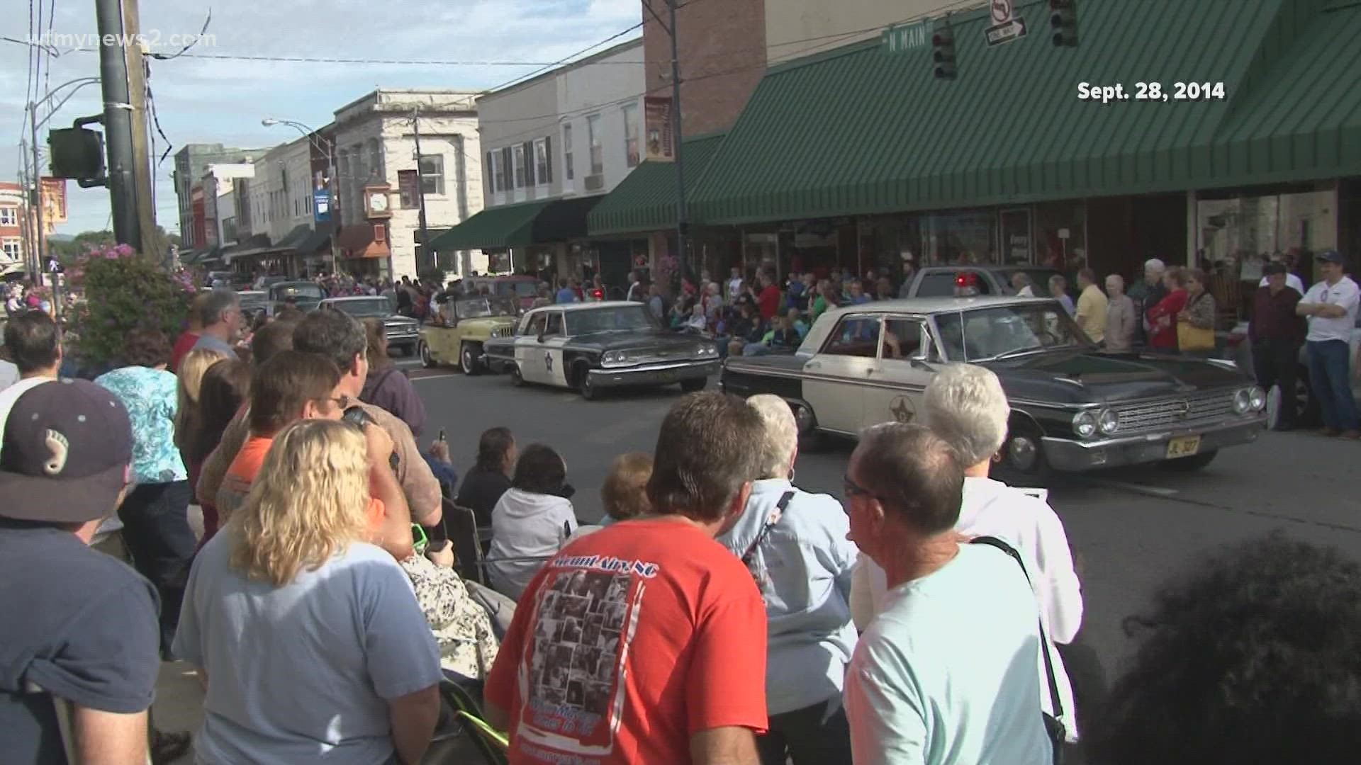 This year’s “Mayberry Days Festival” in Mount Airy gives fans of The Andy Griffith show a chance to meet big names that appeared on the show.