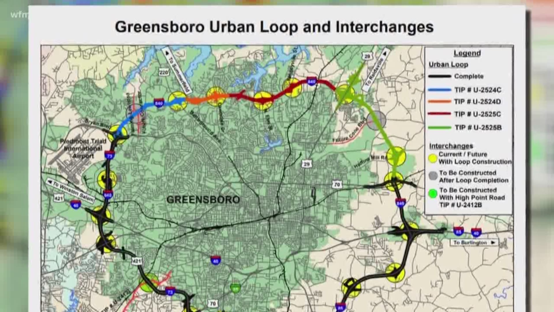 Greensboro Urban Loop Progress