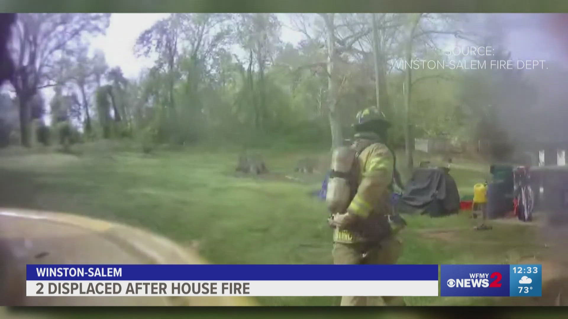 2 displaced after structure fire in Winston-Salem | wfmynews2.com