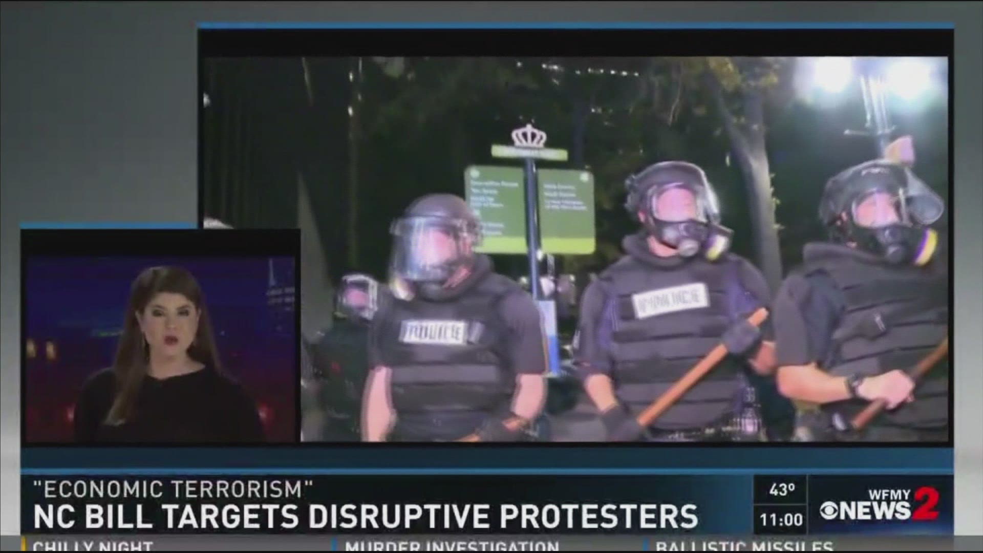Economic Terrorism" Bill Targets Disruptive Protesters