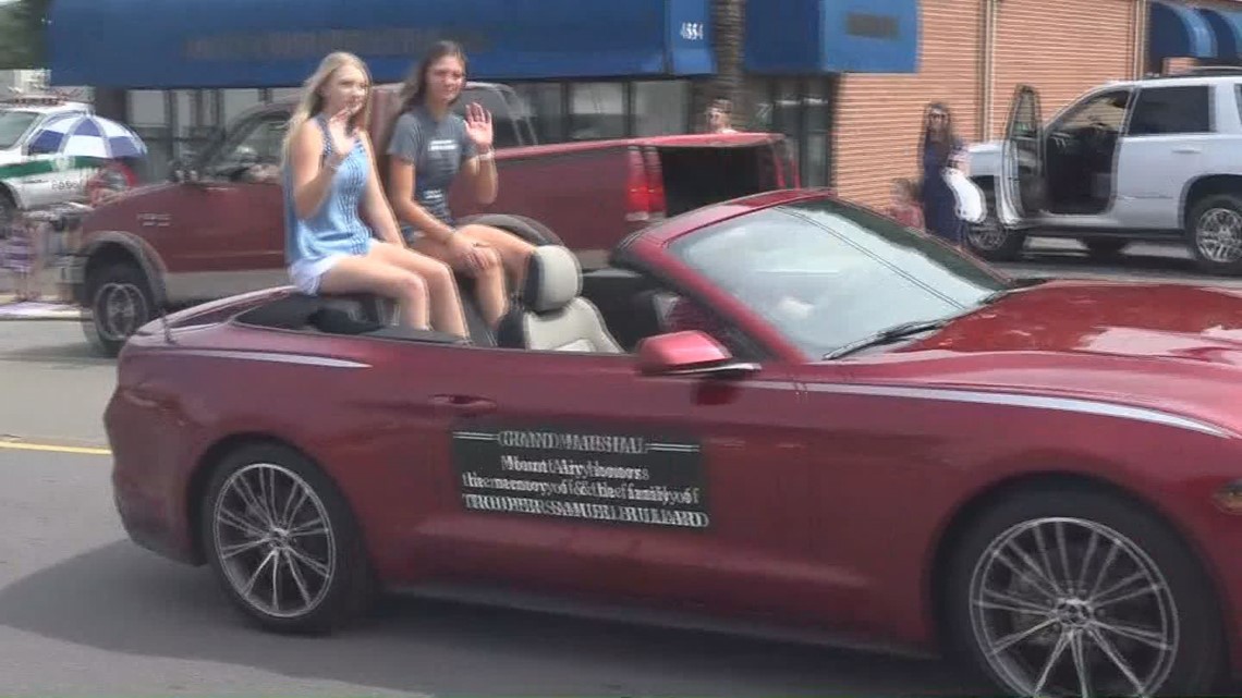 Mount Airy Fourth of July Parade Honors Trooper Bullard