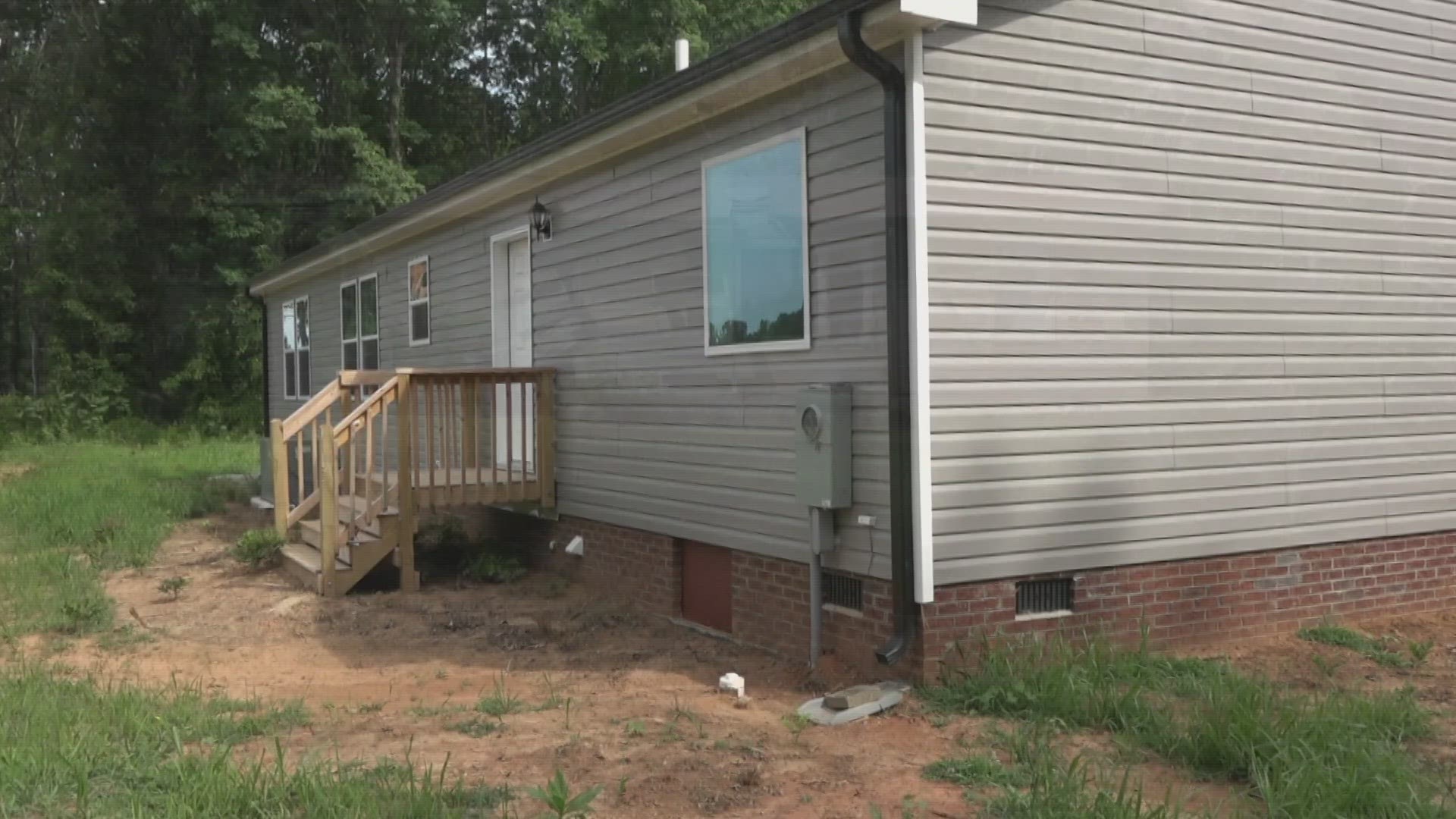 The modular home was nice and clean and looked fantastic. The only problem is it apparently wasn't what Rose Mary Taylor picked out.