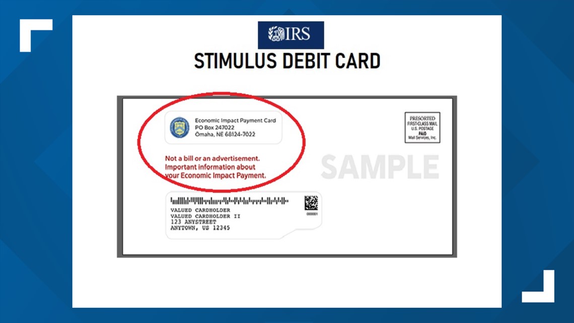Stimulus Debit Cards Are Being Mailed Out How To Use Them Wfmynews2 Com