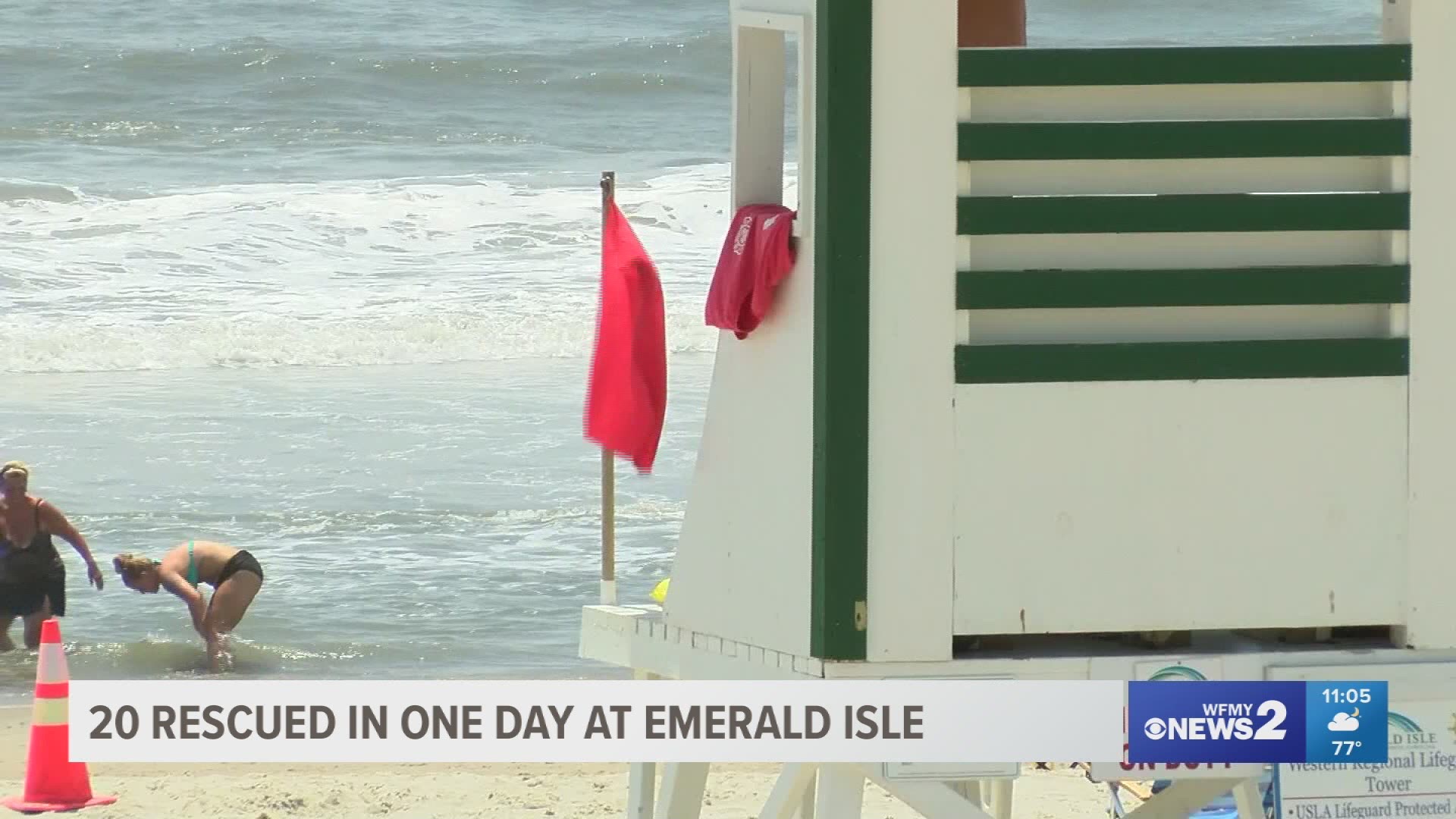 20 Rescued In One Day At Emerald Isle