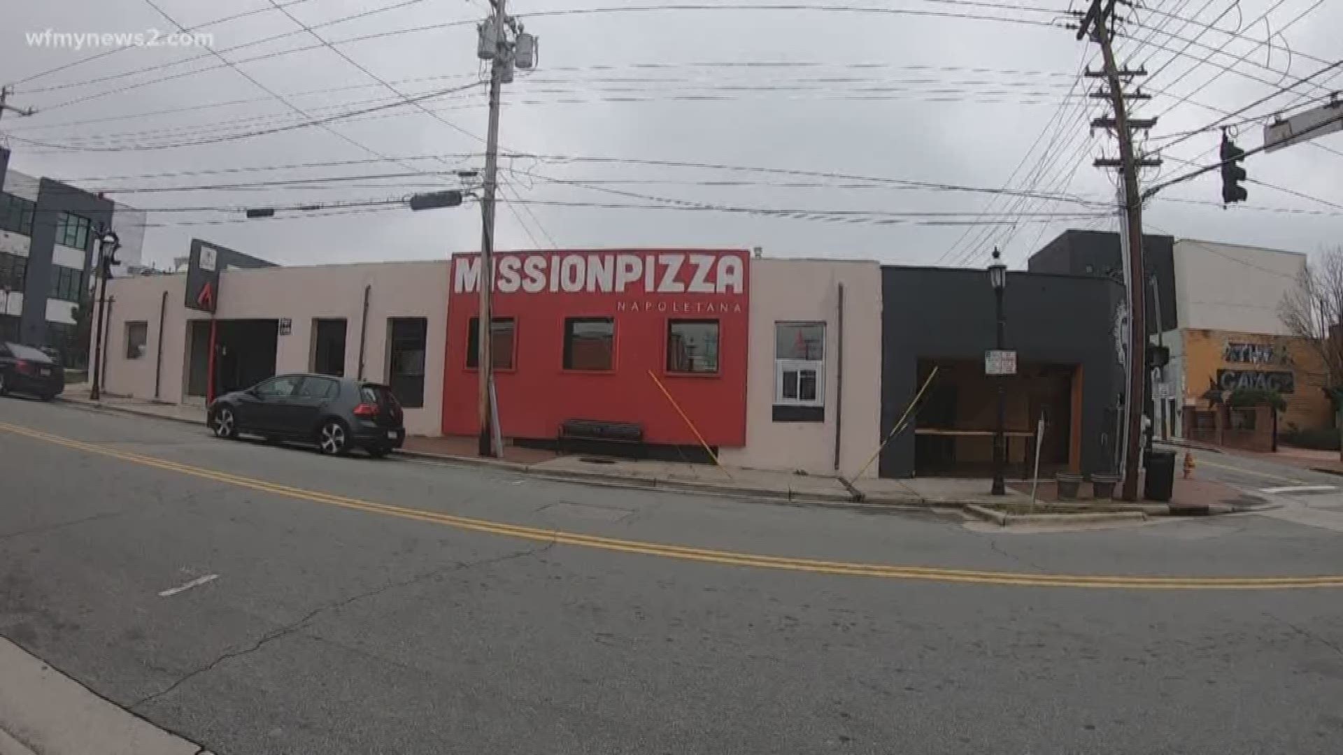 Mission Pizza Napoletana tosses t-shirts into the mix to raise money for the Winston-Salem service industry.