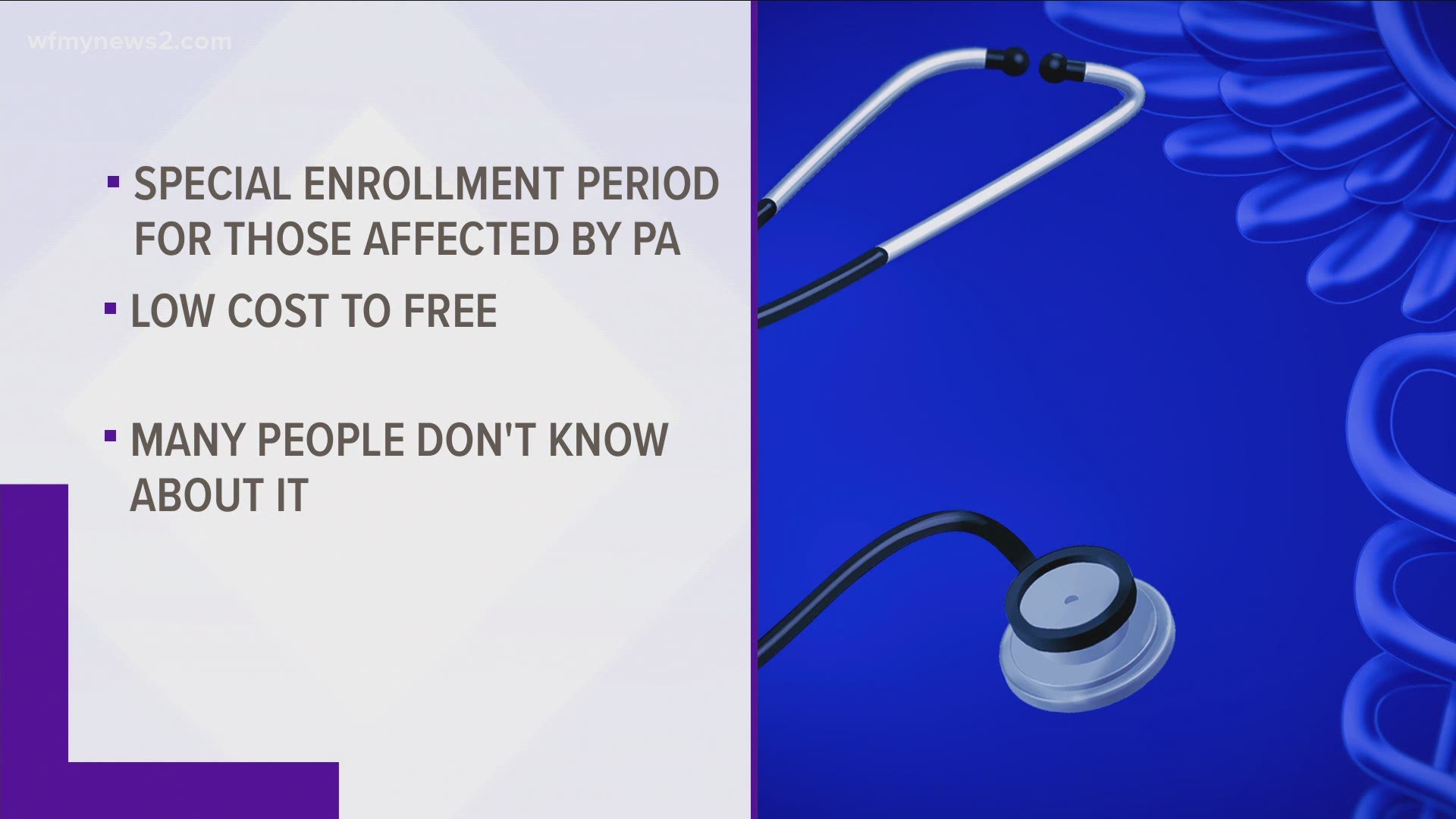 If you were laid off due to the pandemic, you may have low-cost or free healthcare plans available to you.