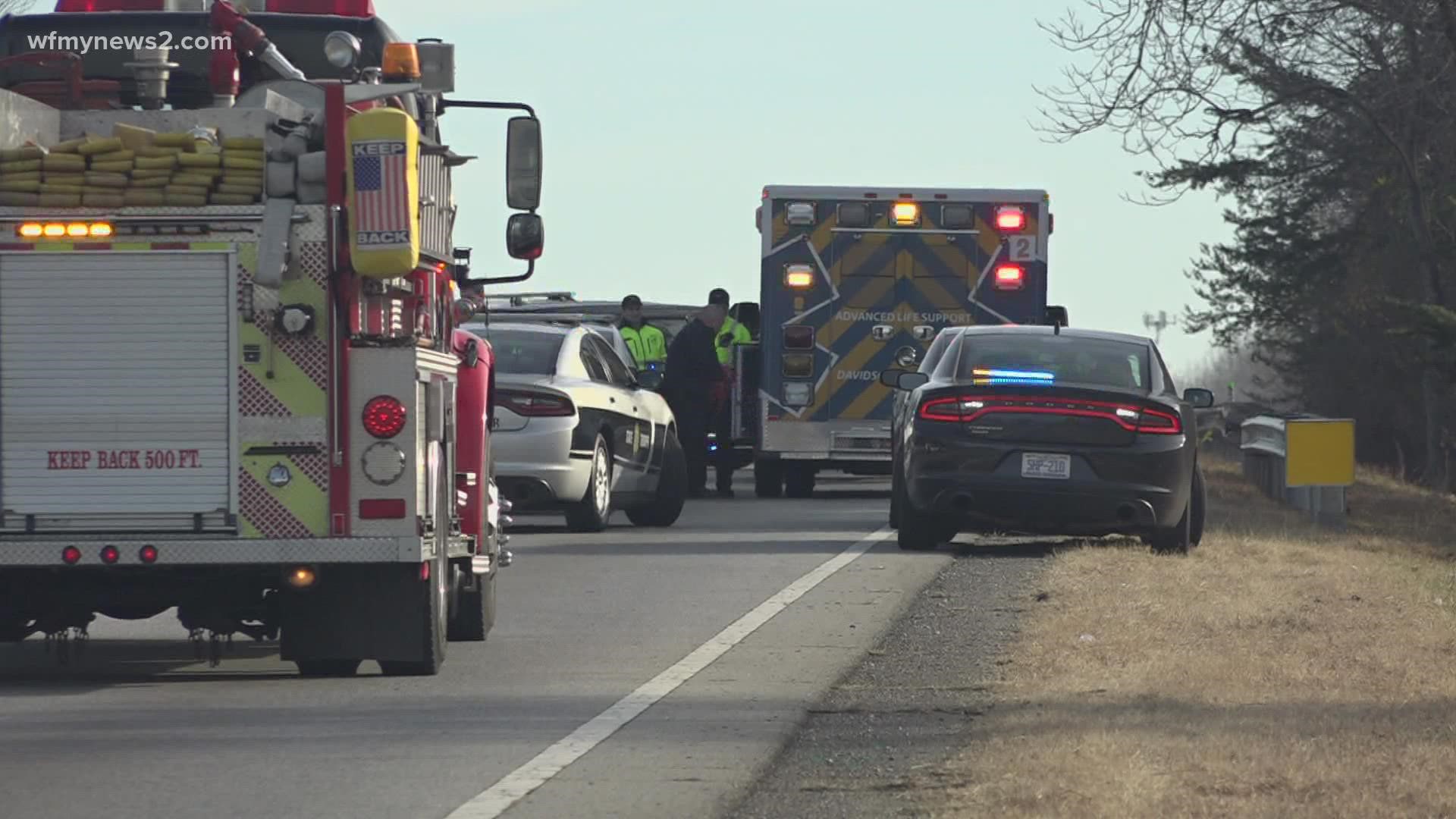 Troopers say a driver hit 61-year-old Robert Kersey on Business 85 in Davidson County and didn't stop.