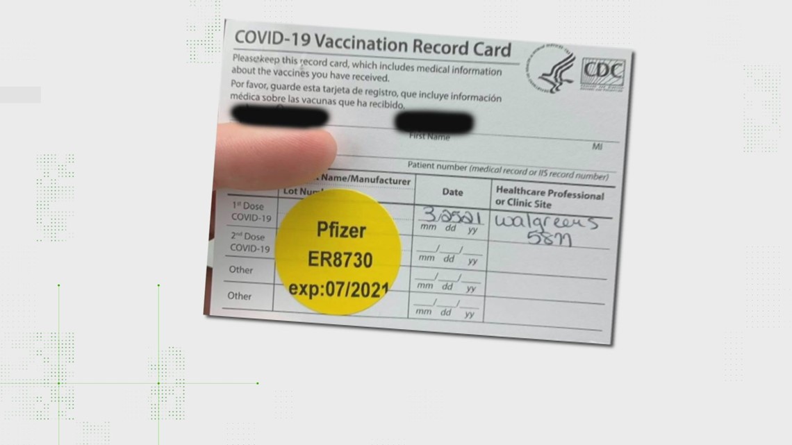 Pfizer vaccine batch number