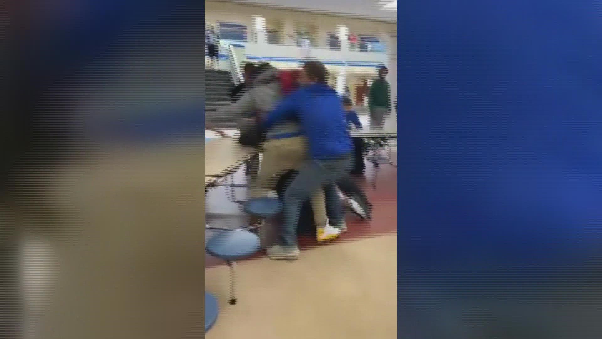 No sound | One student is injured after three fights broke out Tuesday at Eastern Guilford High School, according to the Guilford County Sheriff's Office.