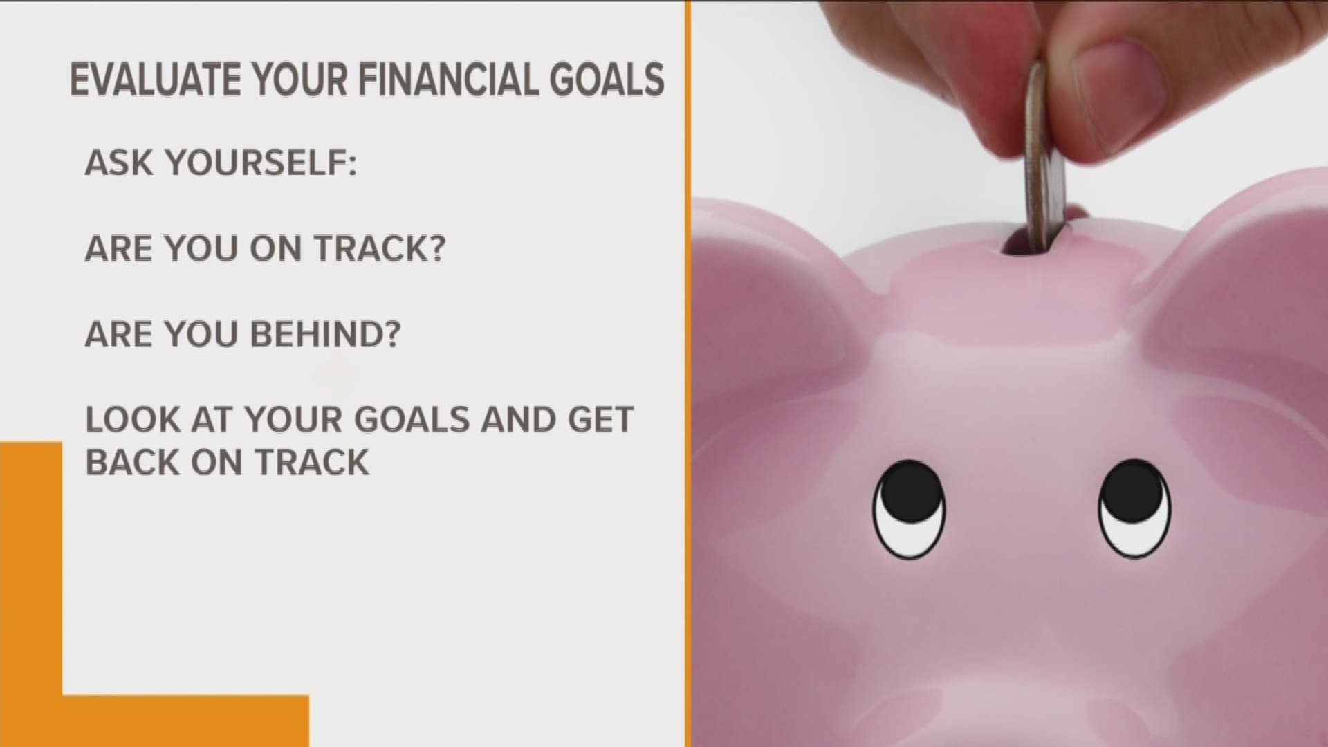 Next week will be the middle of 2019 which means half of the year is gone and it is time to focus on the second half.  If you have a financial goal to hit, this three-step checklist will help you evaluate your progress.