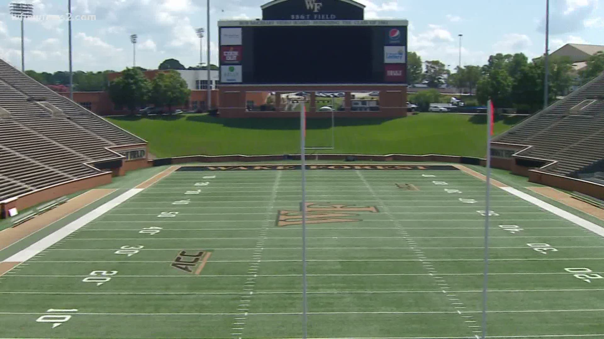 No Fans Allowed To Nationally Televised Wake Forest Clemson Game Wfmynews2 Com wake forest athletics offering virtual season tickets
