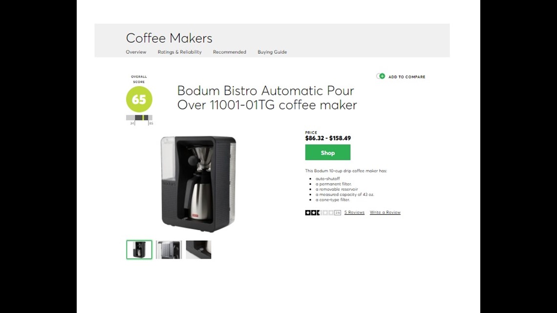 Fastest Coffee Makers - Consumer Reports