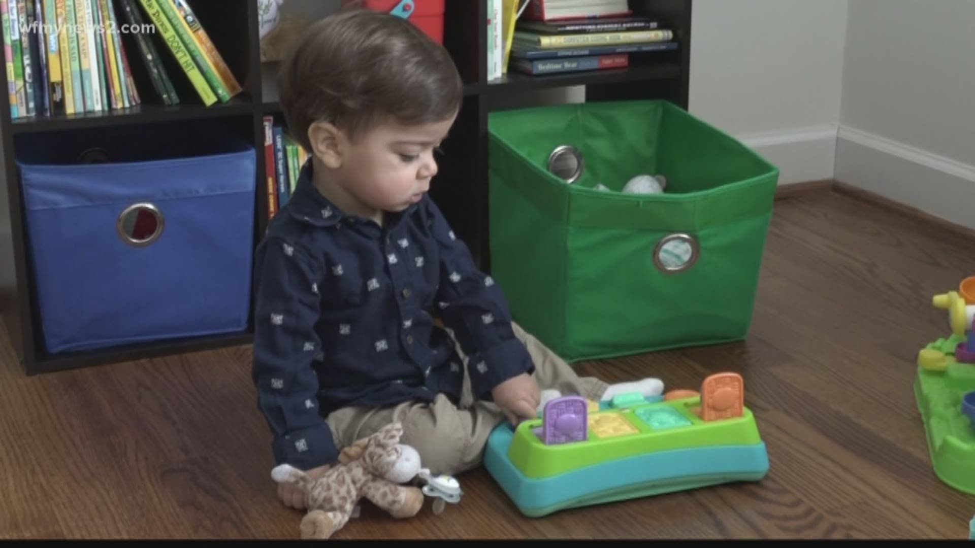 A family explains how they connected with a local organization who is now helping their son who has congenital heart failure.