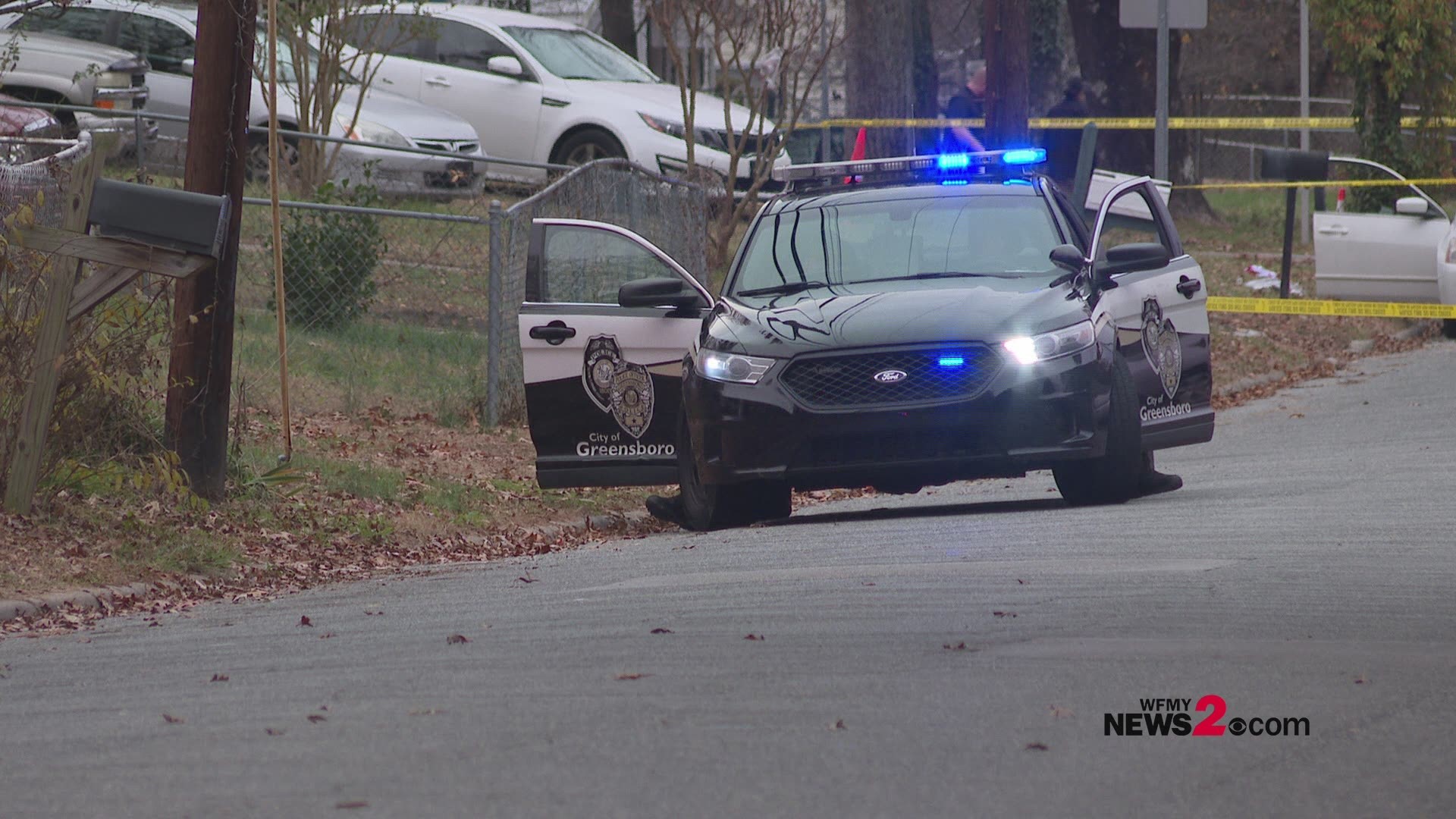 Police in Greensboro are investigating a shooting after finding a person with a gunshot wound inside a car Friday afternoon.
