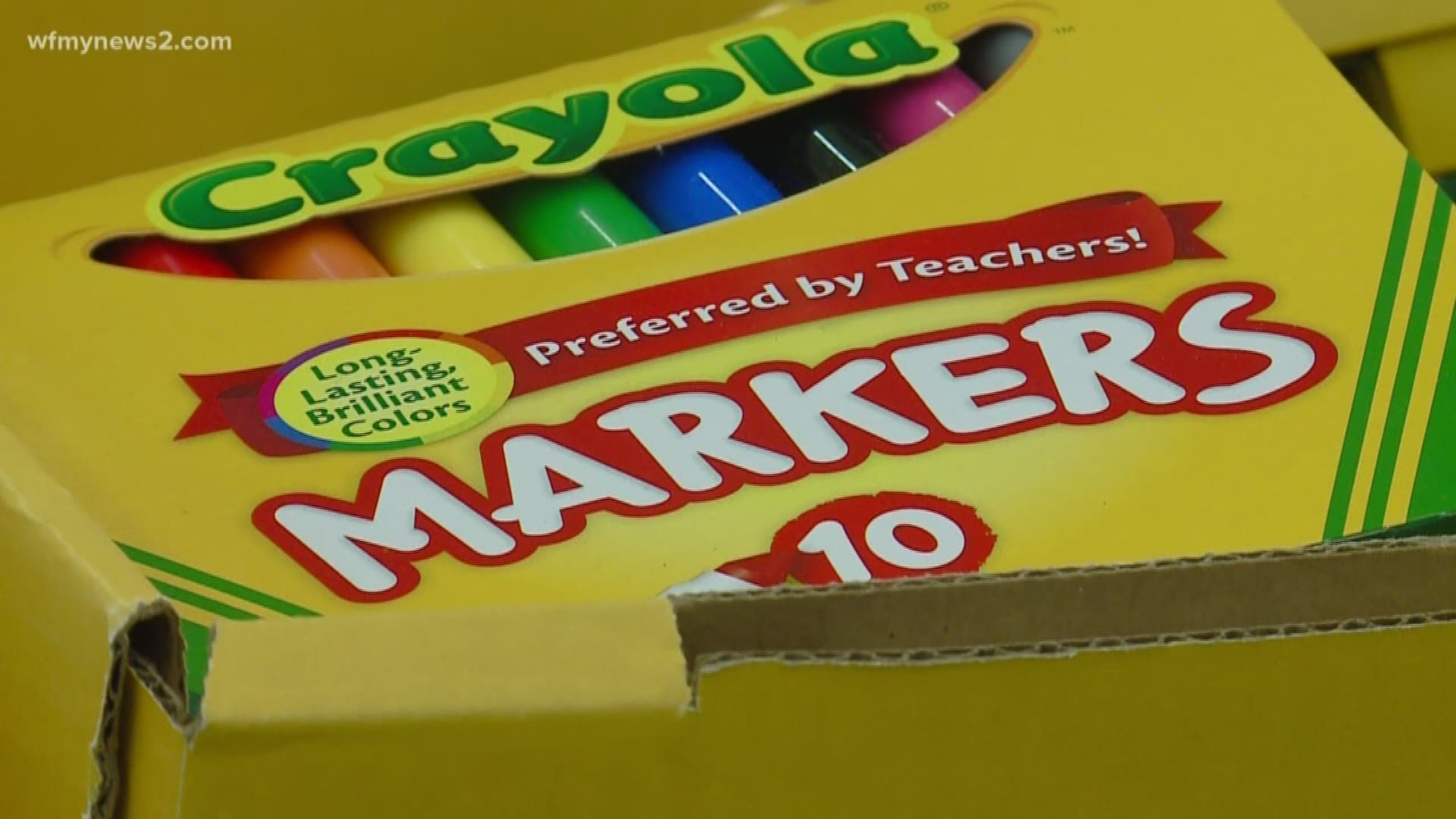 WFMY News 2 Holds 22nd Annual Tools For School Drive