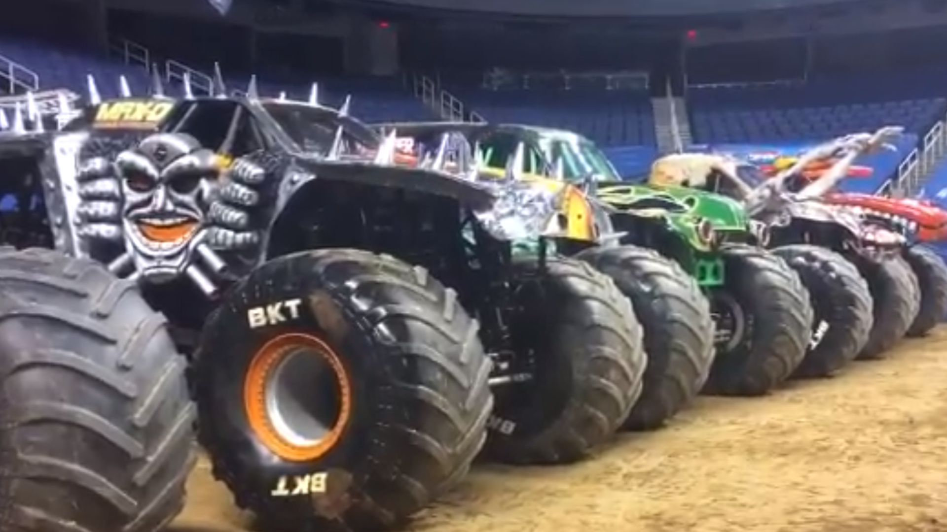 The 2019 season features eight of the most intense Monster Jam athletes.  You can expect six different competitions on a new level of high-flying and four-wheel excitement.