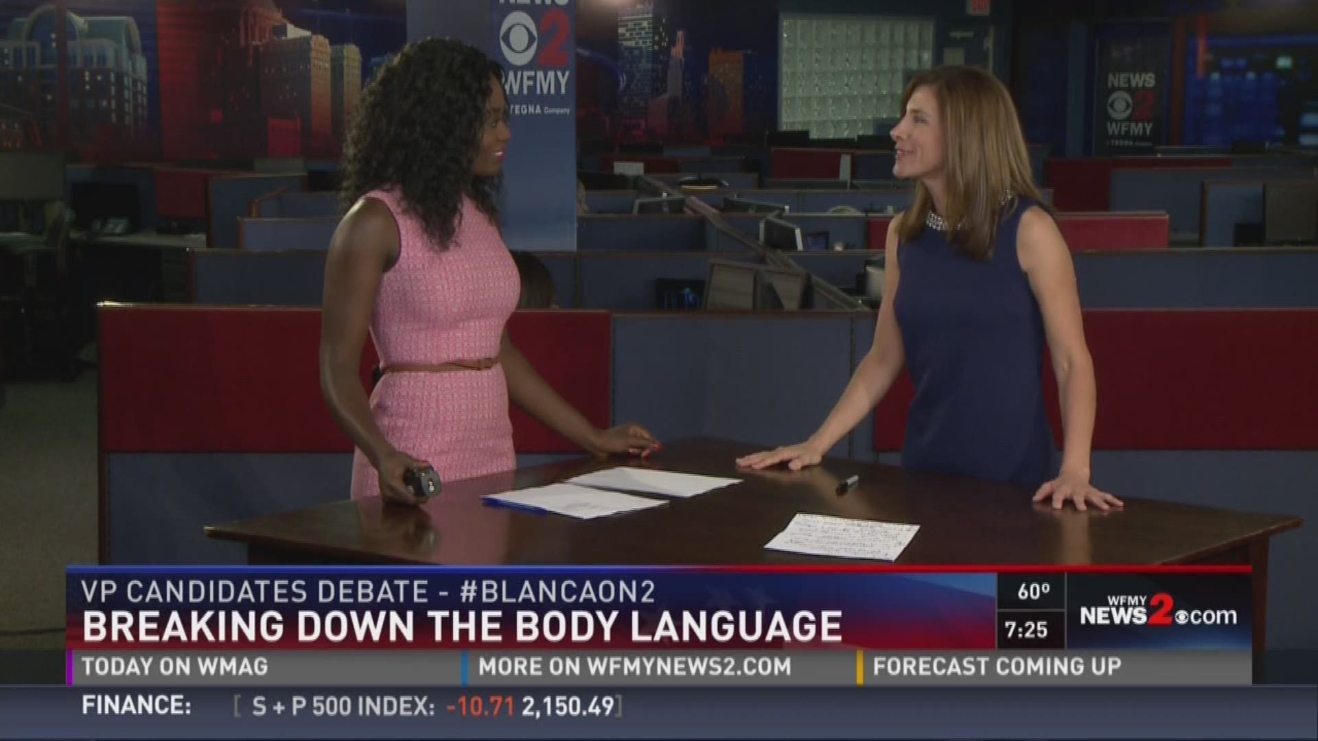 Body Language Breakdown Of VP Debate | wfmynews2.com