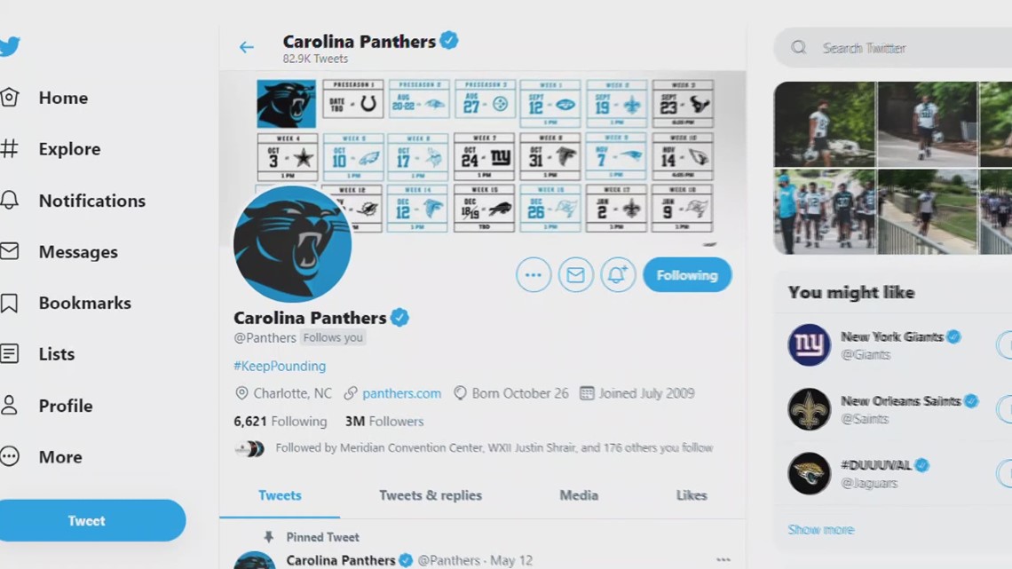 Panthers share thought process on NFL schedule release video