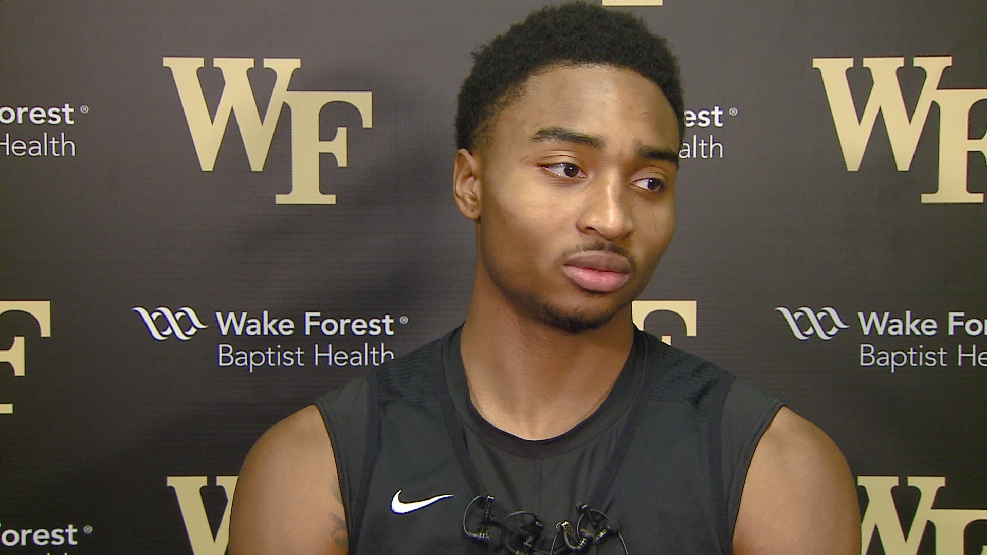 Interview With Wake Forest PG Brandon Childress Ahead Of Tuesday's Game vs. No. 1 Duke