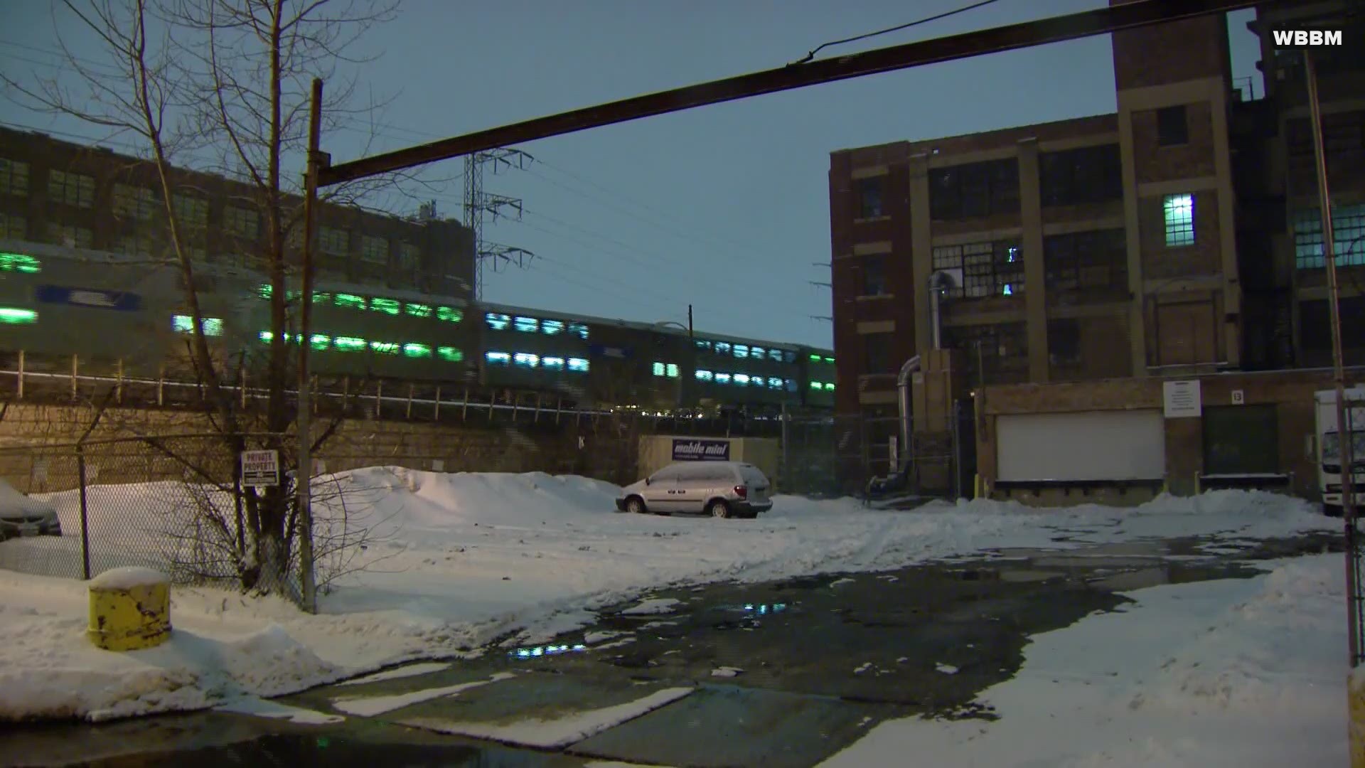 It’s so cold in Chicago crews are having to set train tracks on fire!