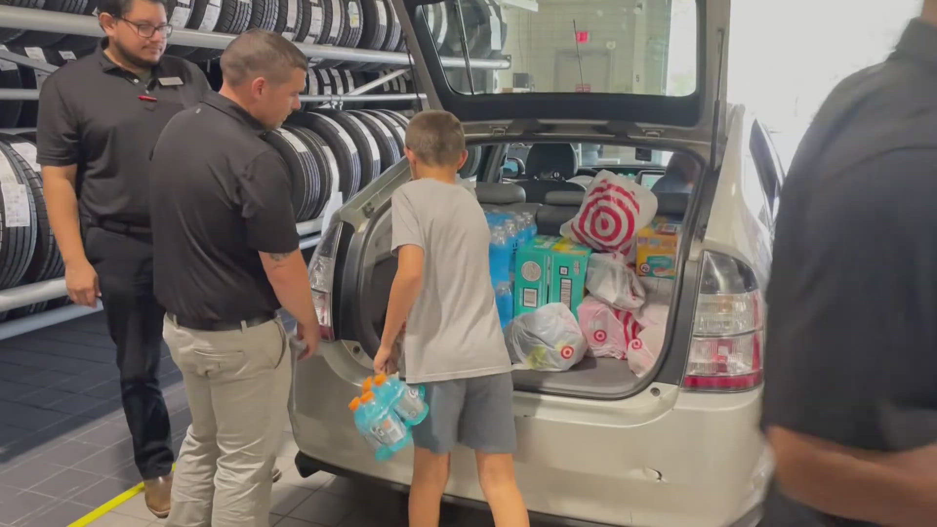 The dealership has three locations in Asheville. Organizers know the city needs tons of support.