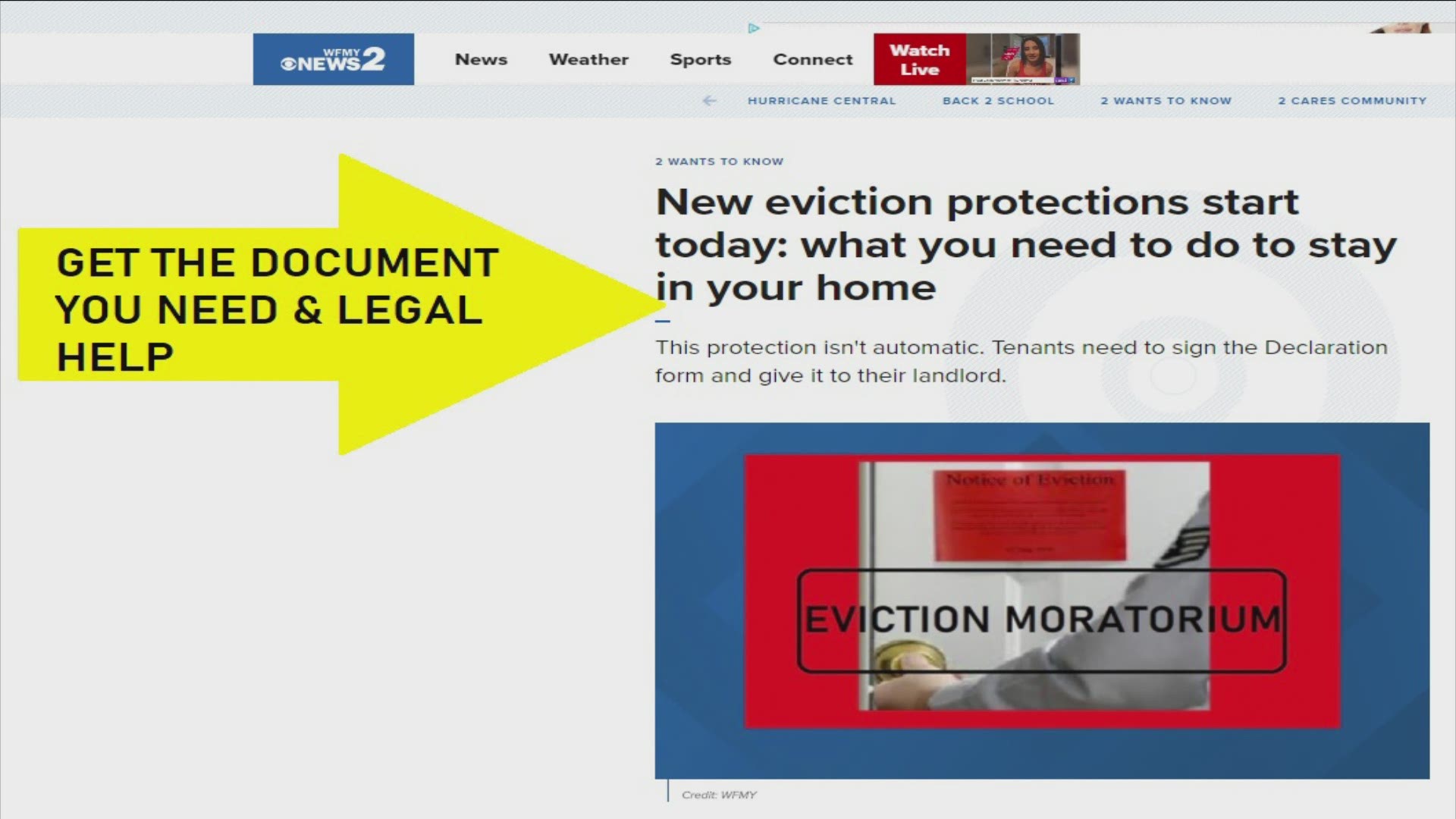 There are still protections against evictions, but if you miss this crucial step you won't be protected.