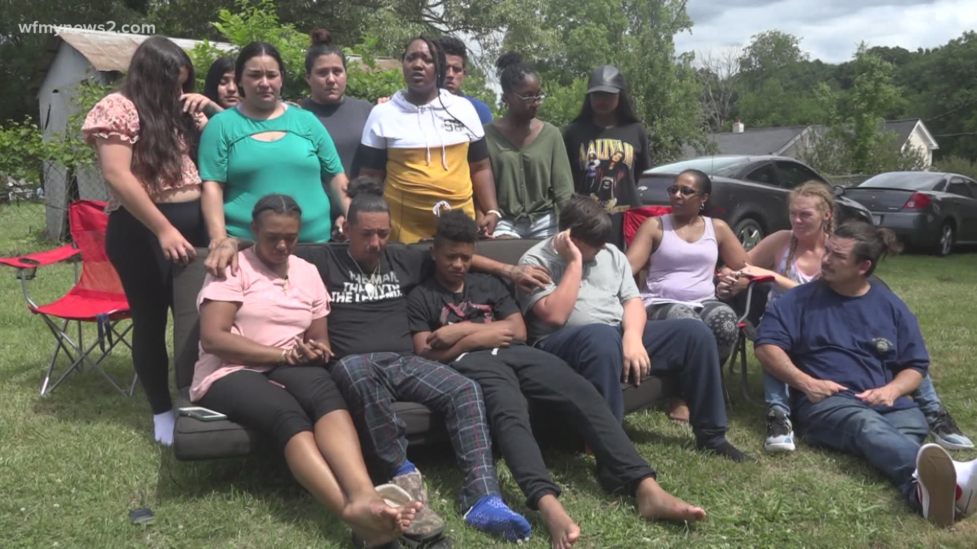 Churches invited the family for prayer. Community members cooked them food. Rescue crews continued searching for the last missing person.