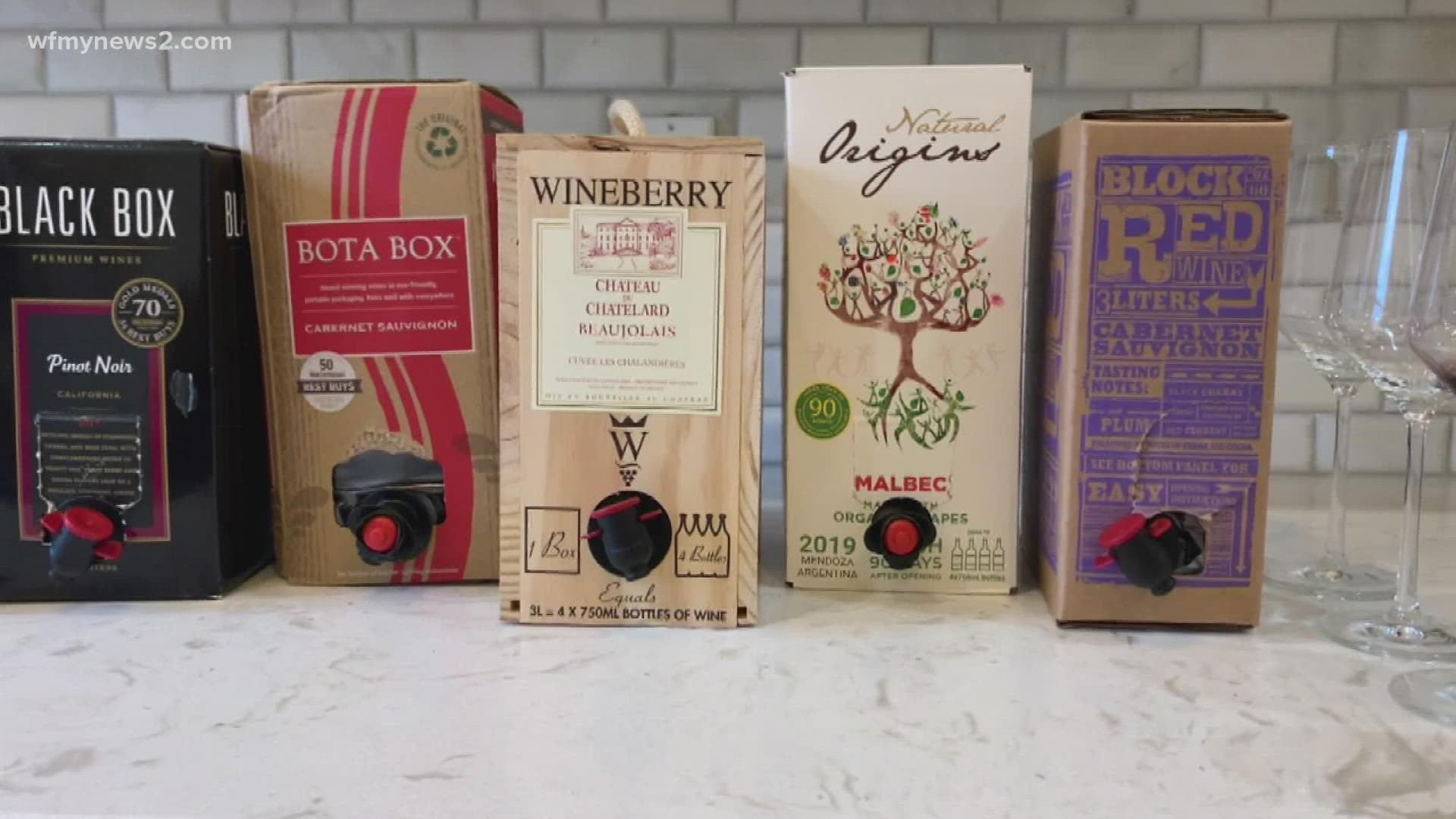 Boxed wine is growing in popularity and the quality is too!