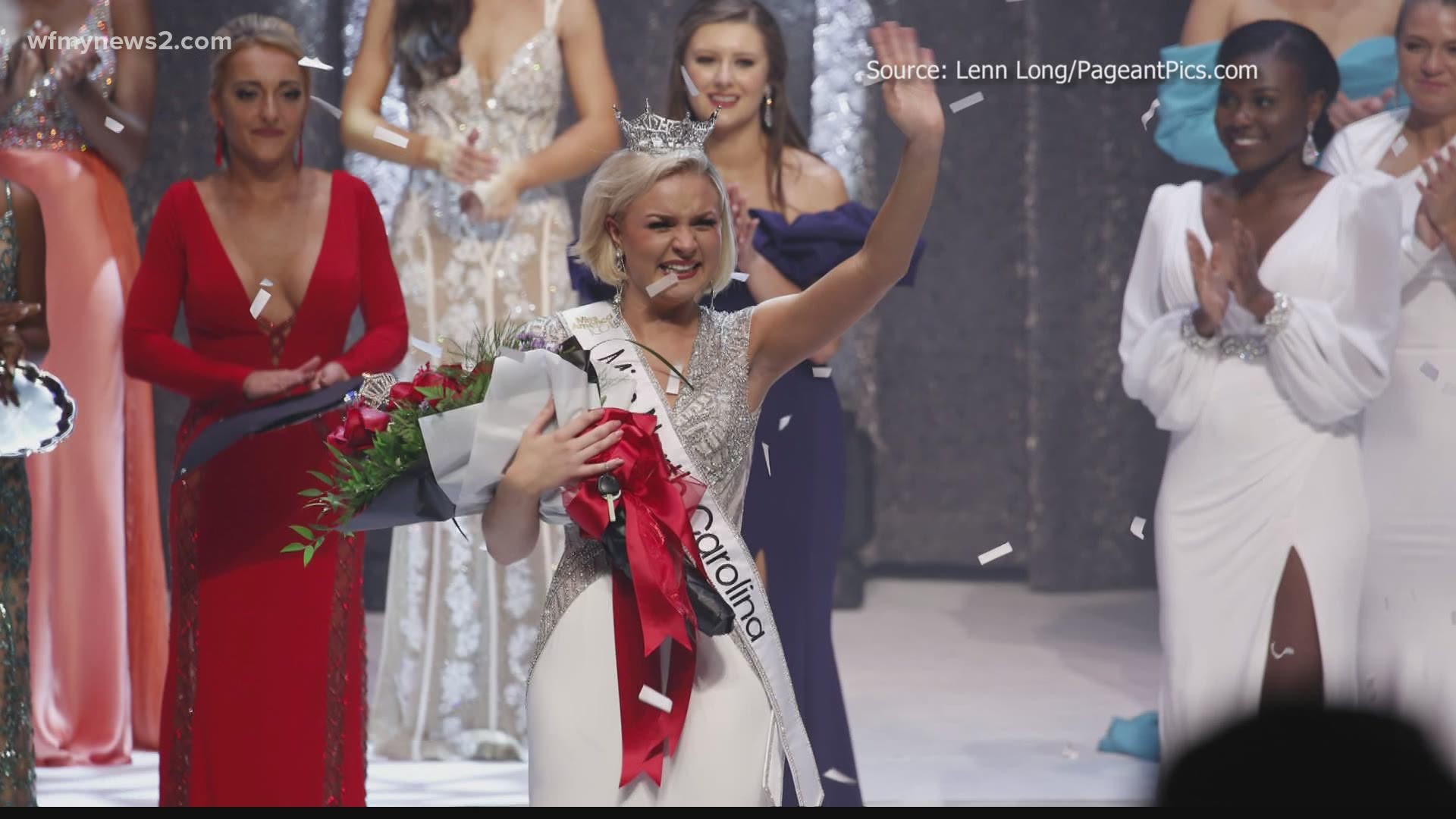Wilmington native and App State Senior Carli Batson is crowned Miss North Carolina 2021 and will represent the state at the Miss America pageant in December.