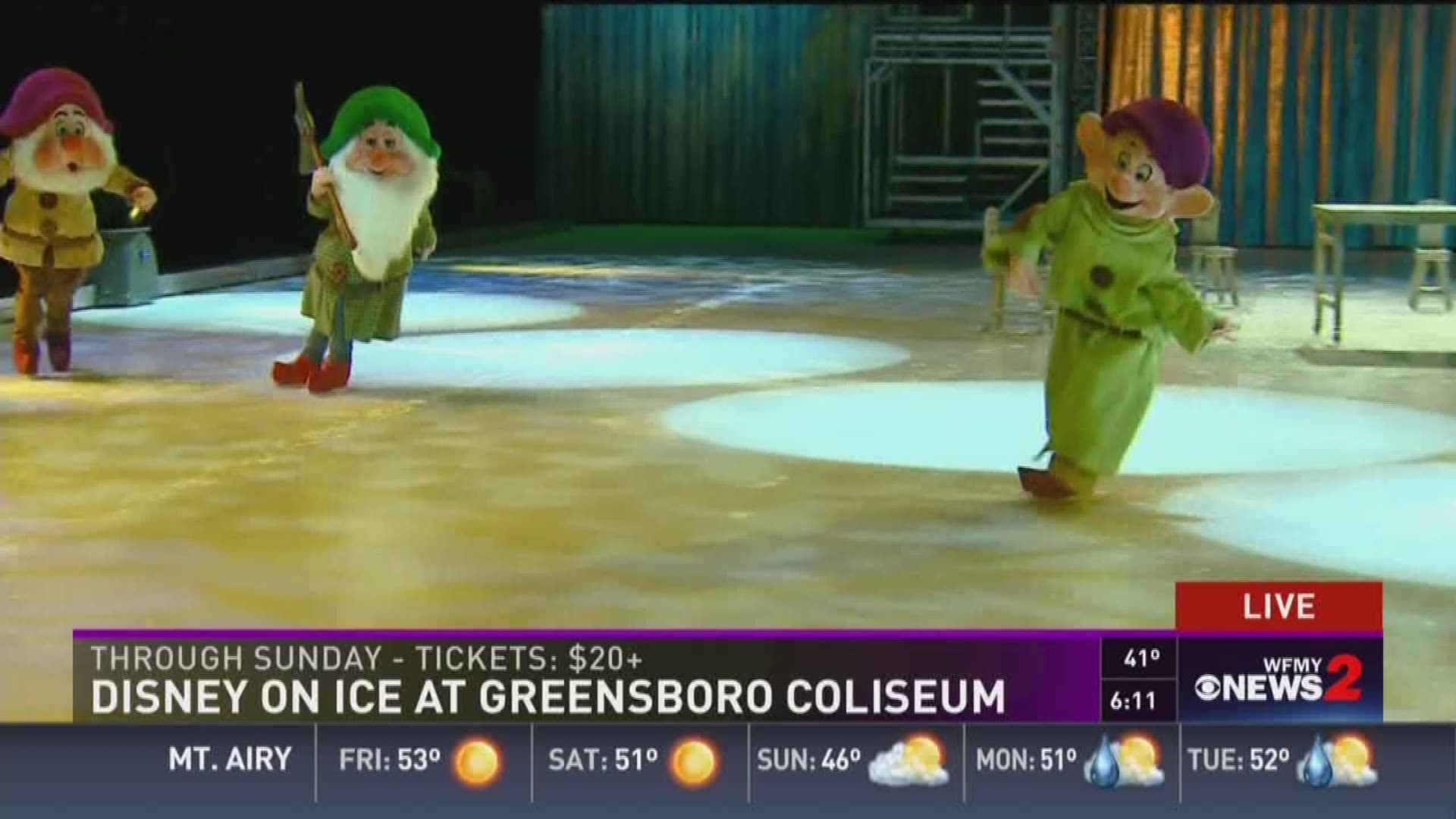 'Disney On Ice' Returns to Greensboro Coliseum