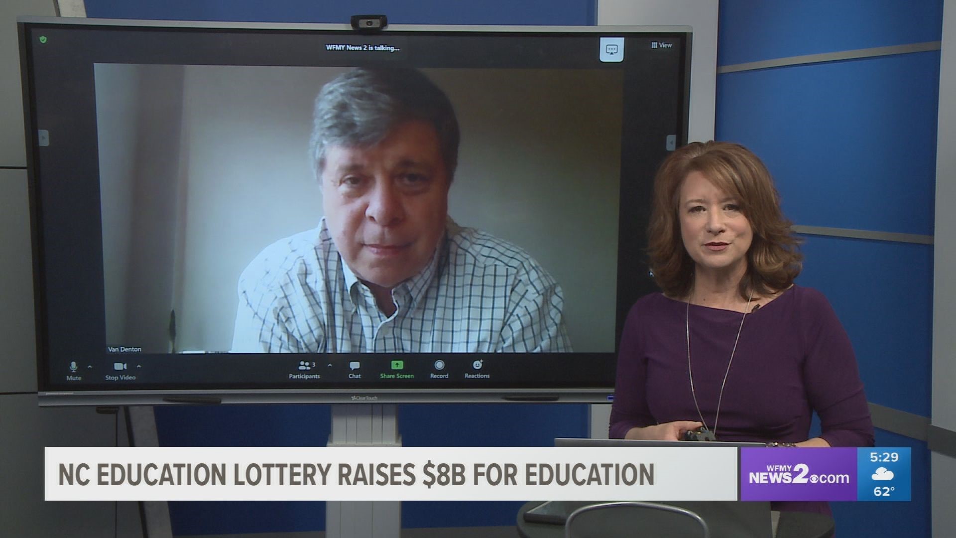 The North Carolina Education Lottery launched 15 years ago. Since its launch, the lottery has raised $8 billion for education programs in the state.