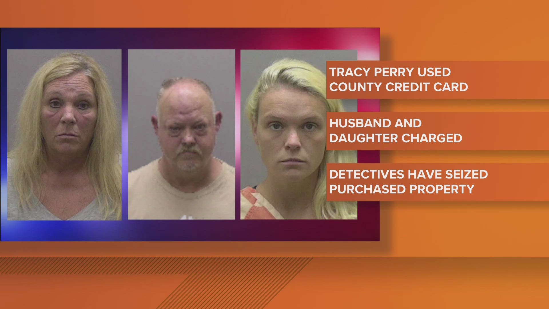 Deputies say they began investigating Tracy Perry last month.