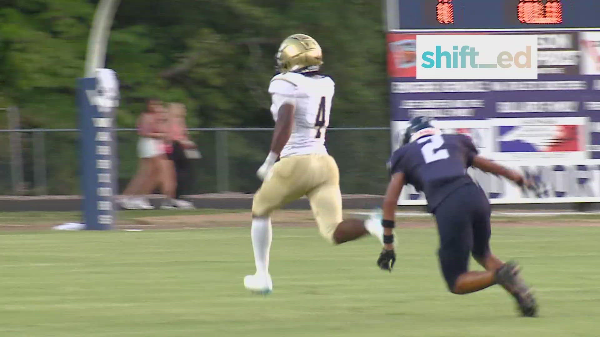 Reidsville High’s Jariel Cobb took a handoff 89 yards to the house for a touchdown for our Shifted Plays of the Week.