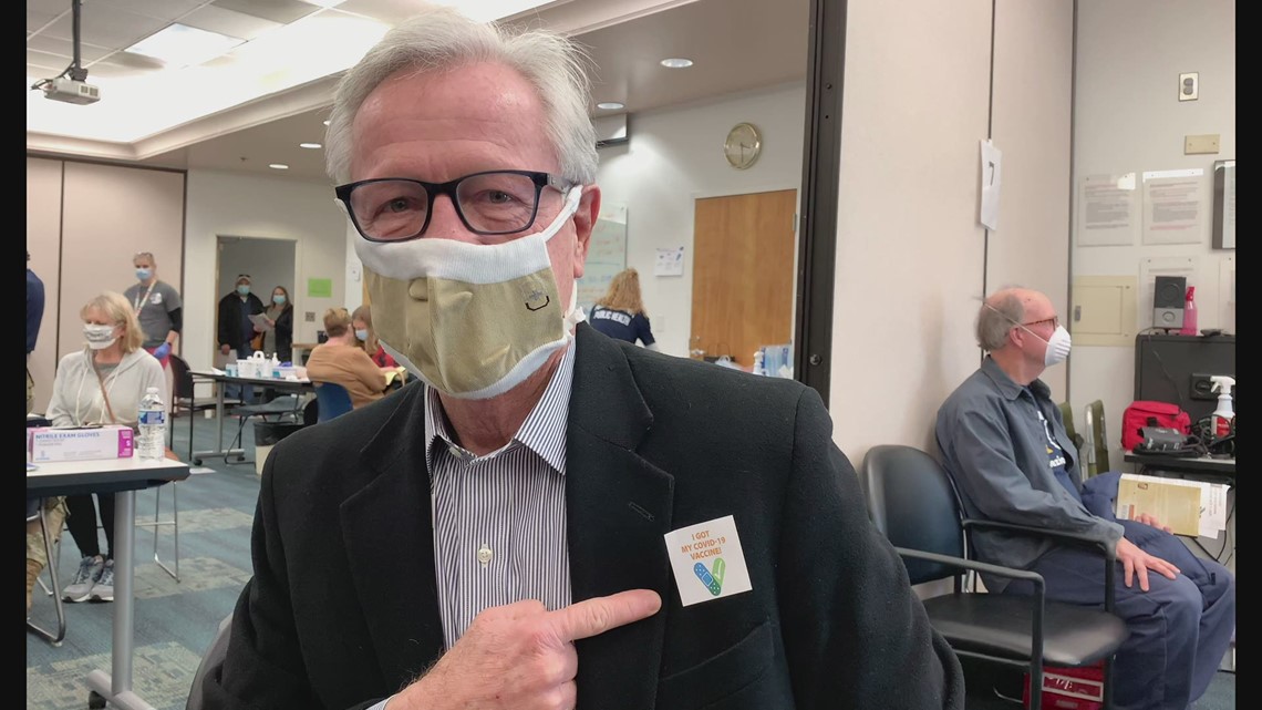 WinstonSalem Mayor Allen Joines gets COVID vaccine