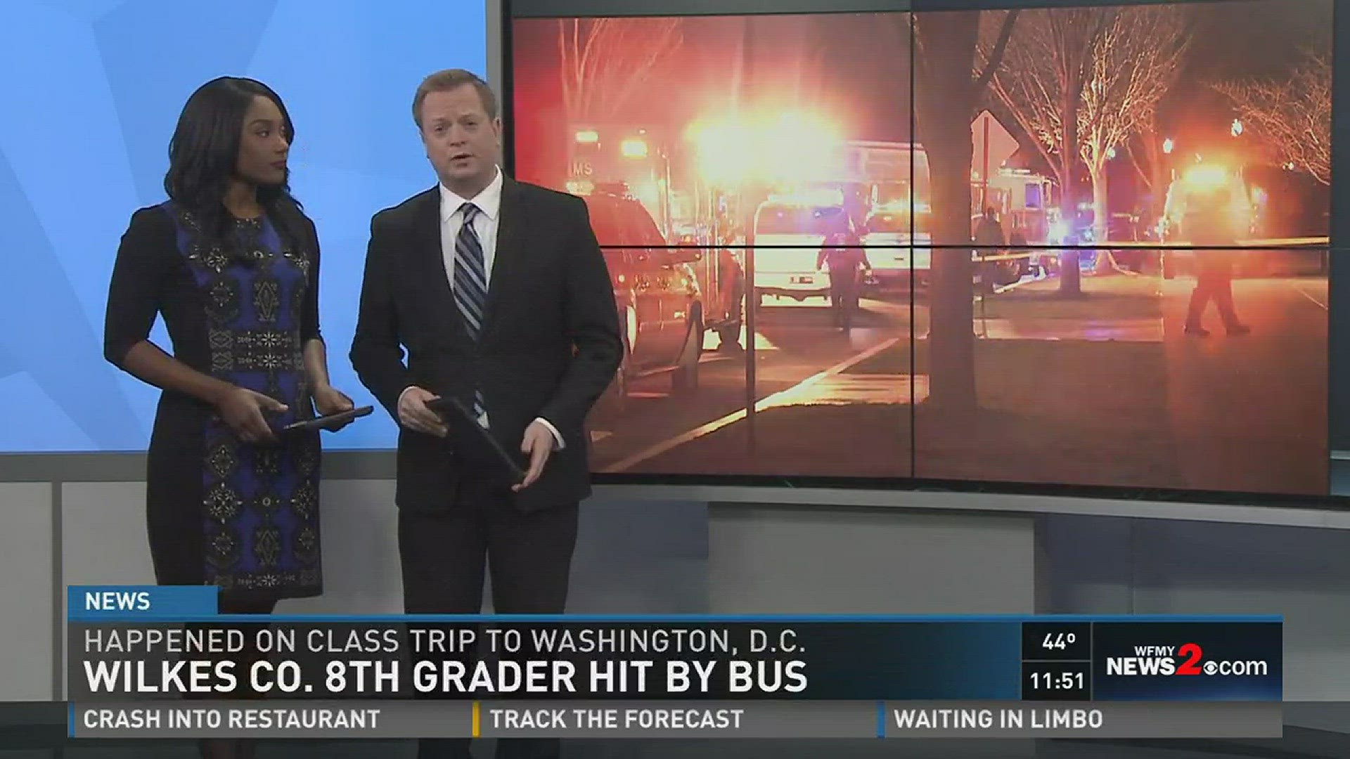 NC student hit by bus on D.C. field trip dies