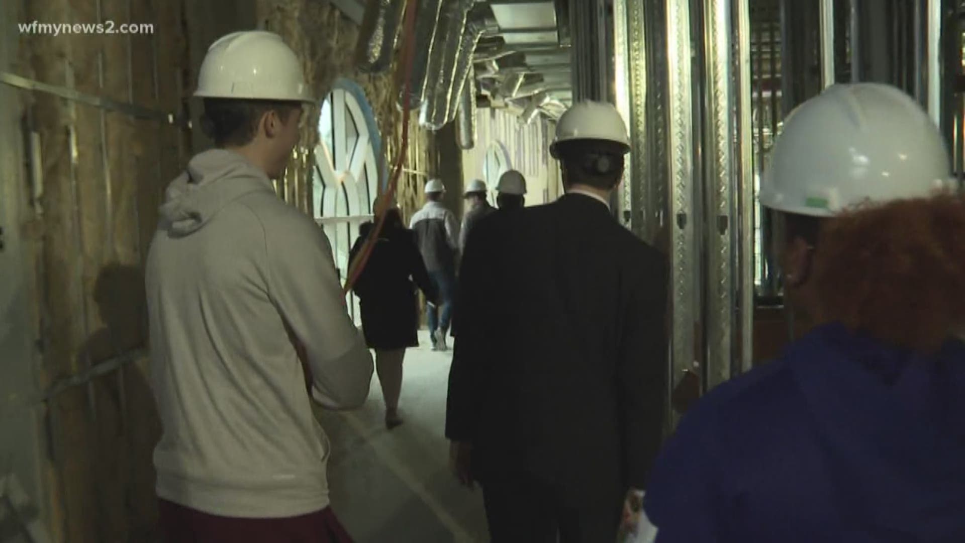 WFMY News 2 took an inside look at the $120 million project and the progress that’s been made so far.