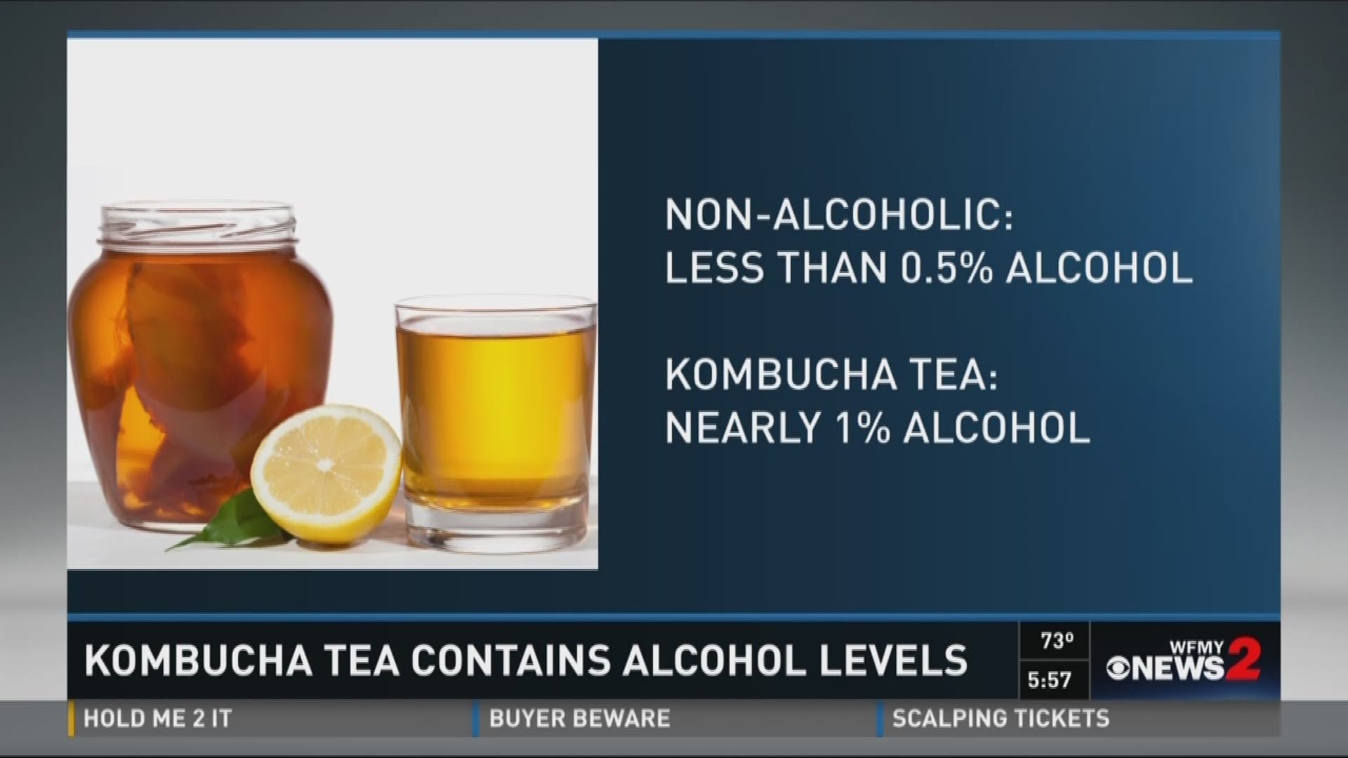Kombucha Tea Has Alcohol In It! | wfmynews2.com