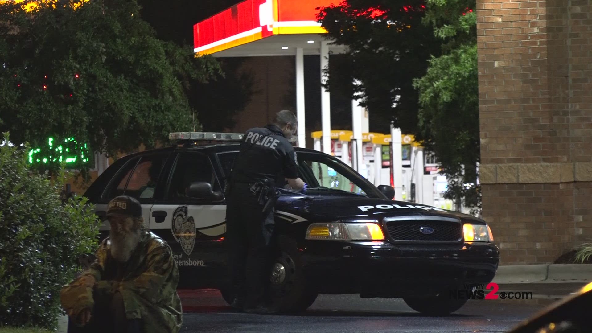 The shooting happened outside the Wendy's located on Gate City Boulevard.