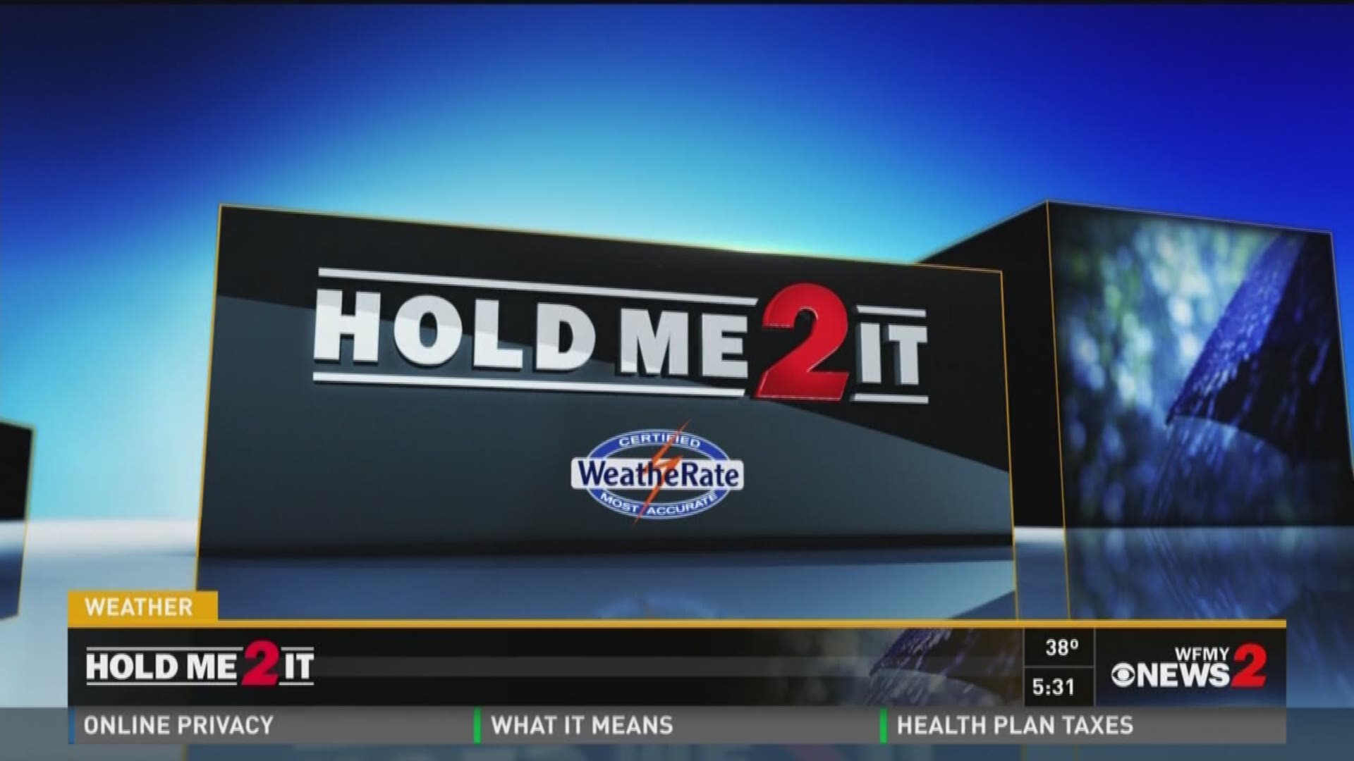 Hold Me 2 It Forecast: Wednesday, March 15, 2017